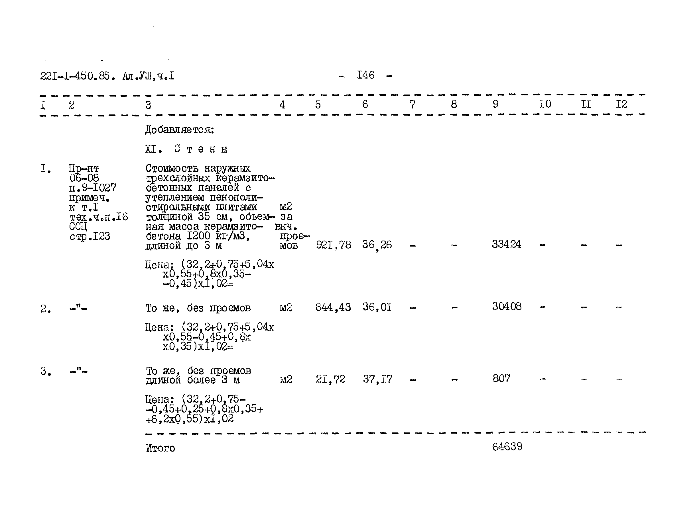 Типовой проект 221-1-450.85