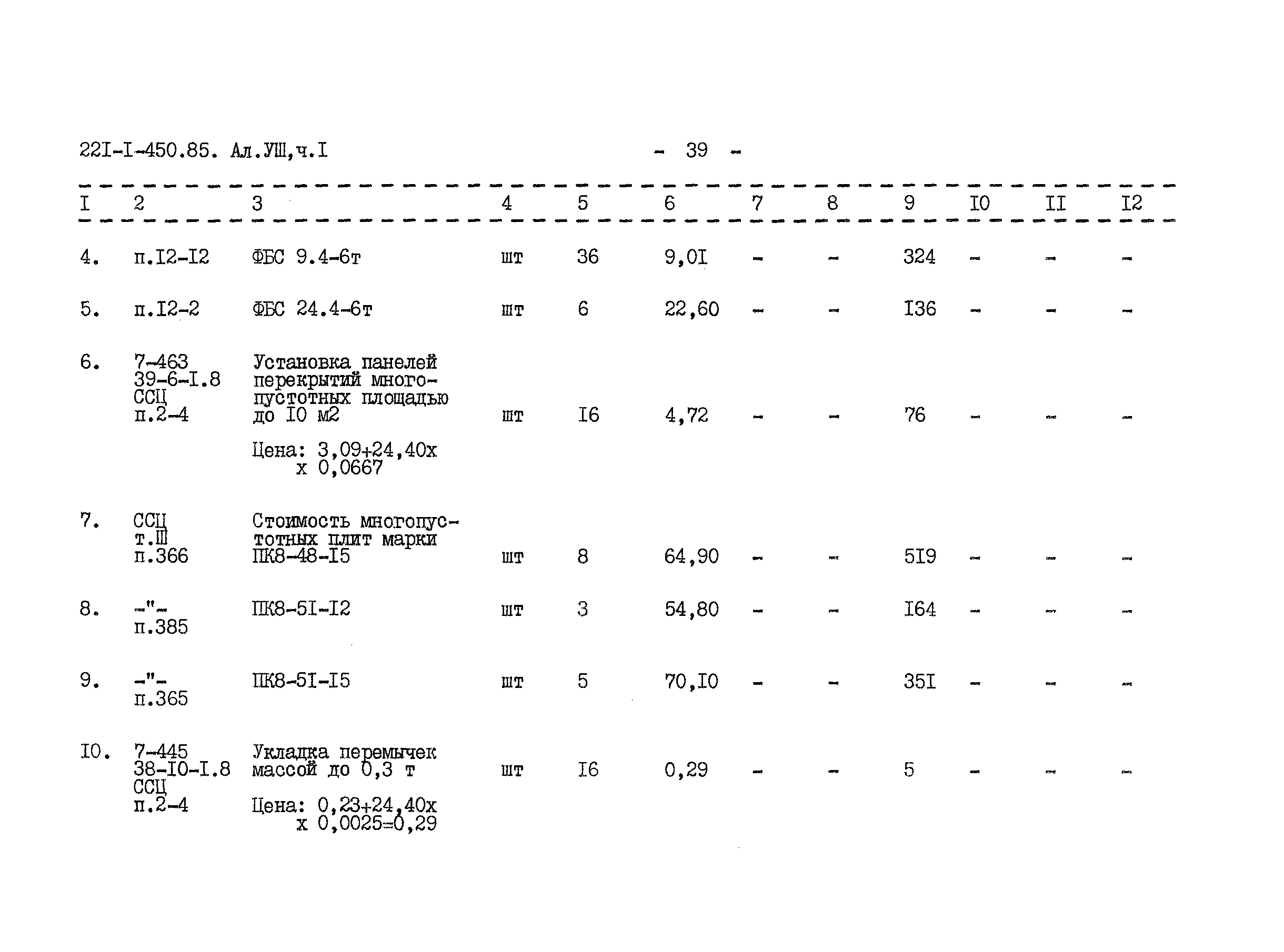 Типовой проект 221-1-450.85