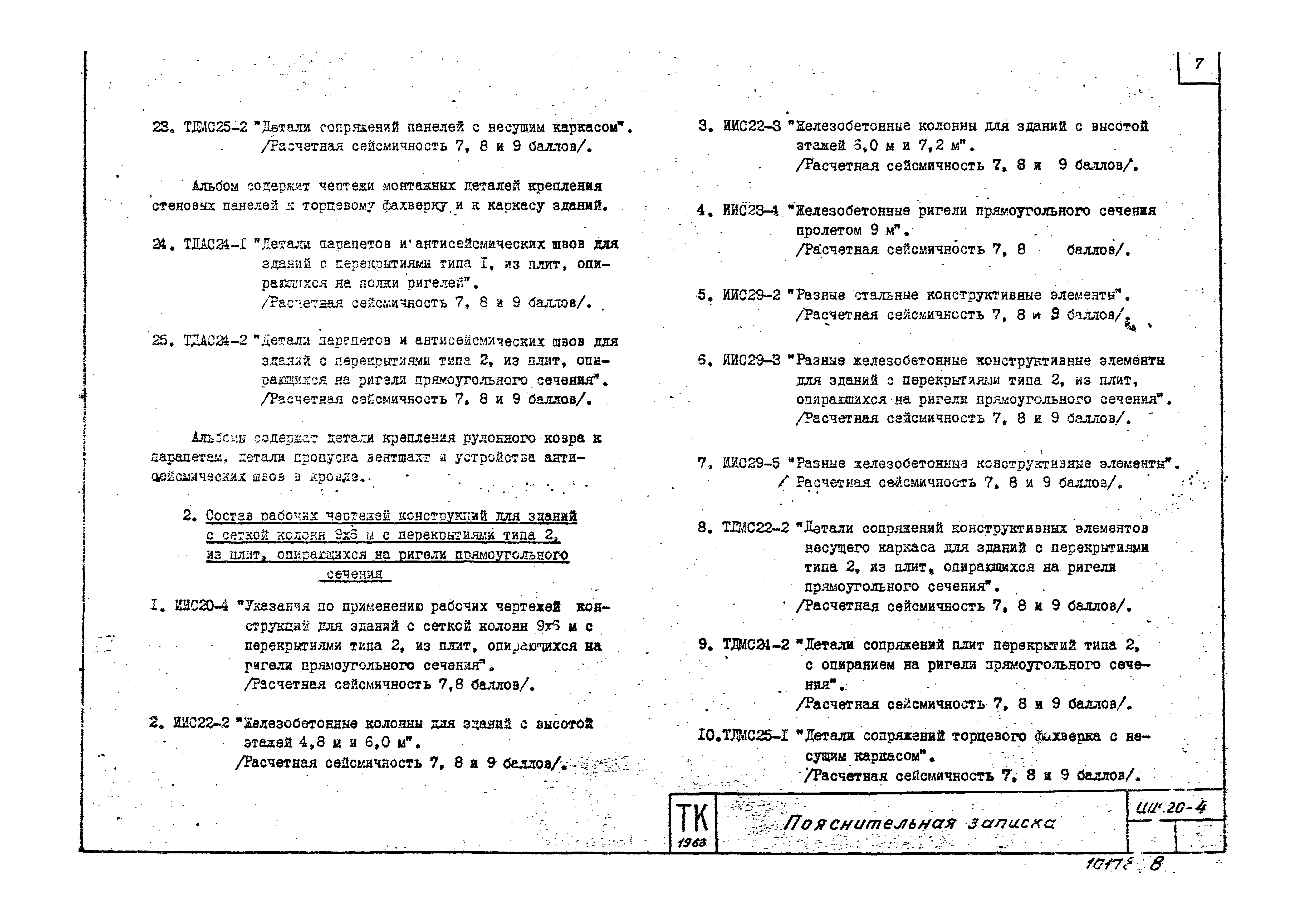 Серия ИИС20-4