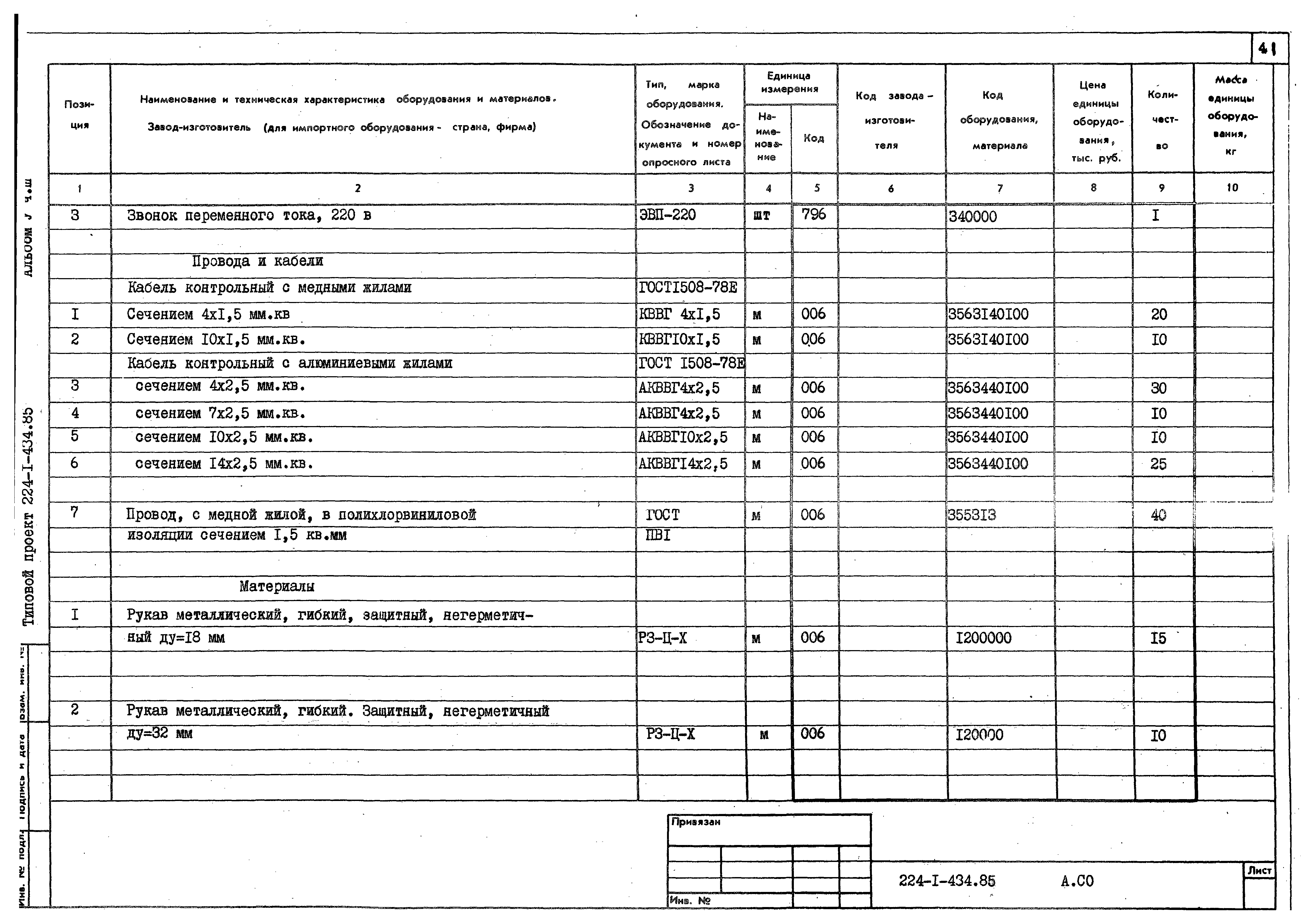 Типовой проект 224-1-434.85