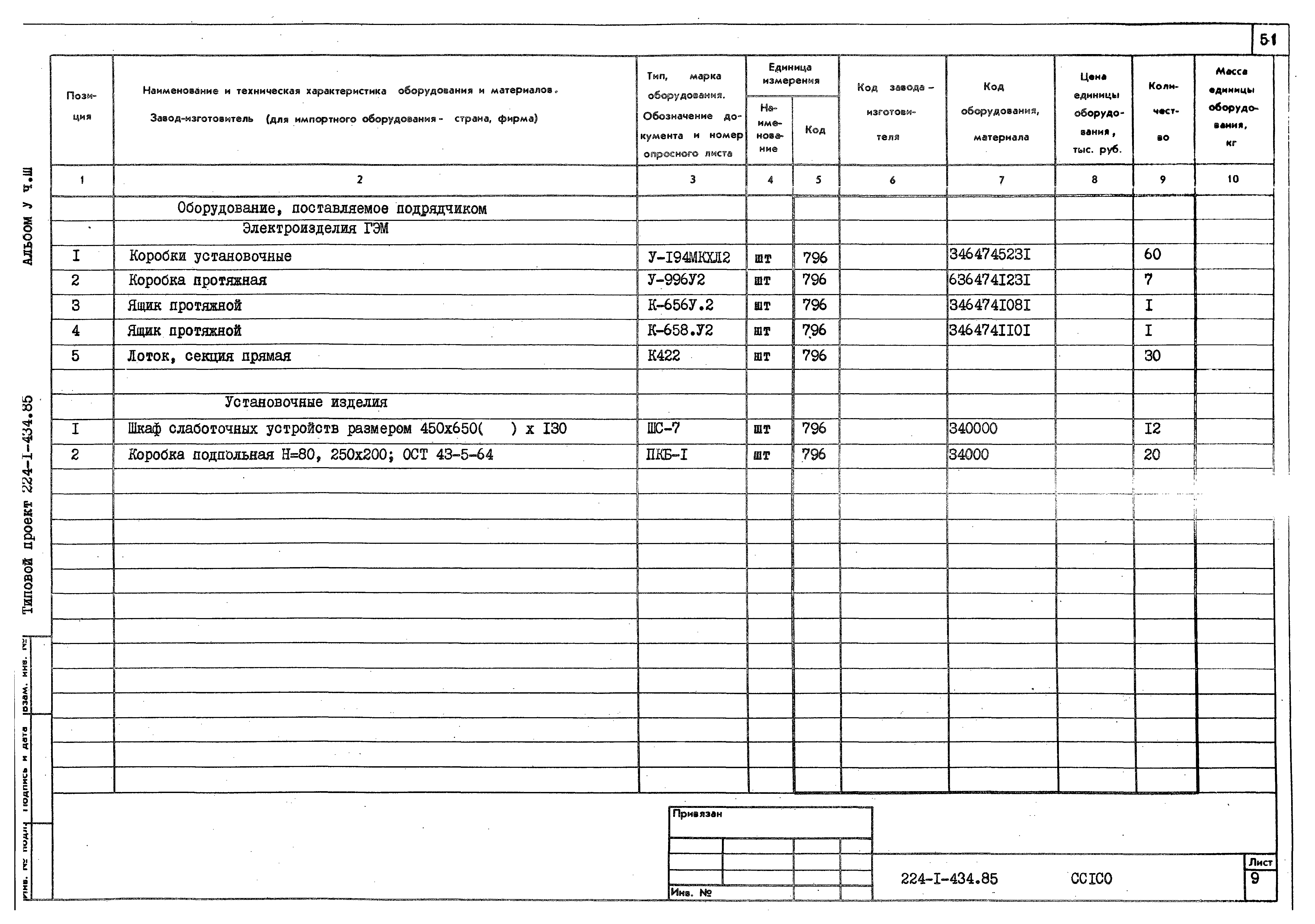 Типовой проект 224-1-434.85