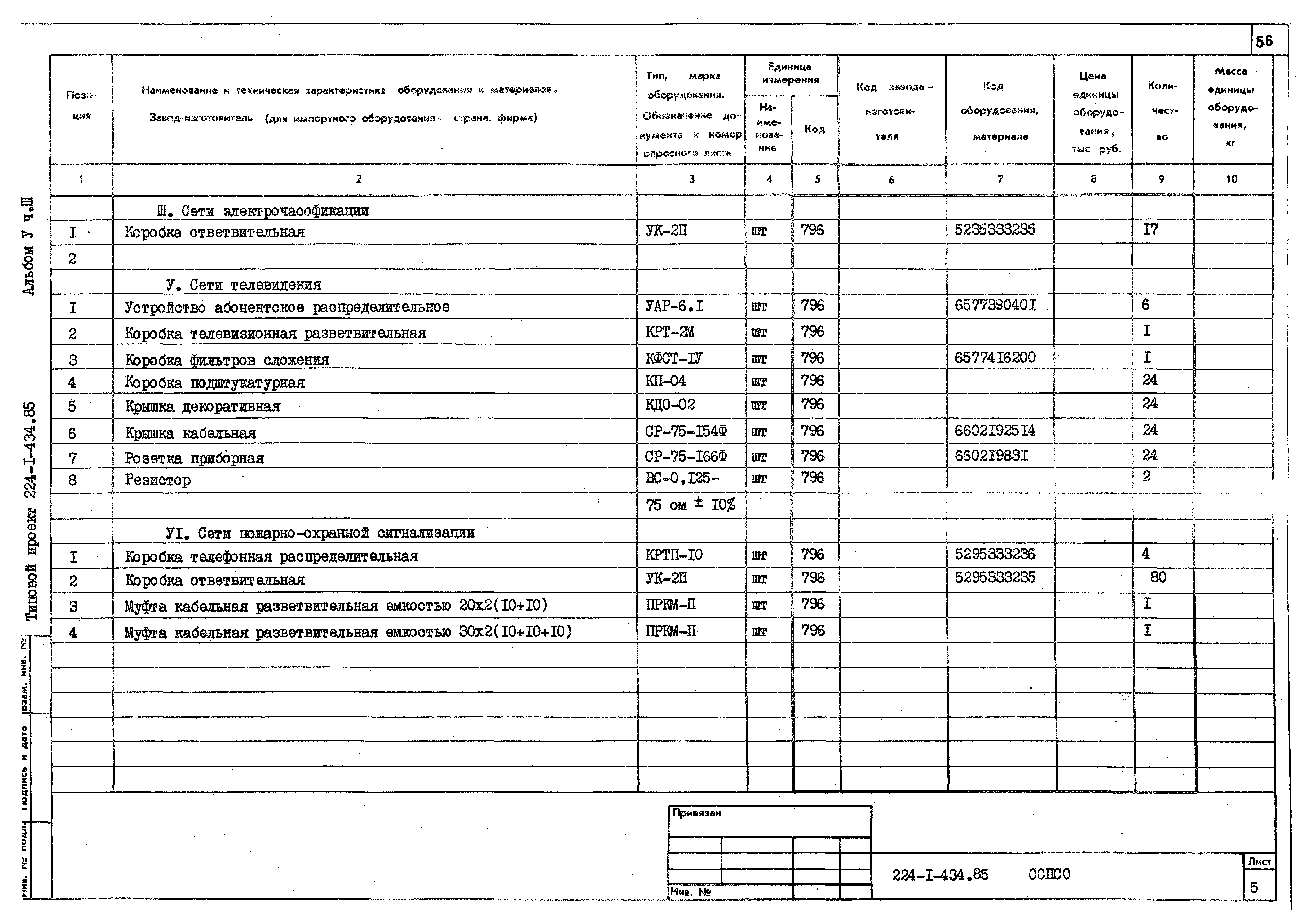 Типовой проект 224-1-434.85