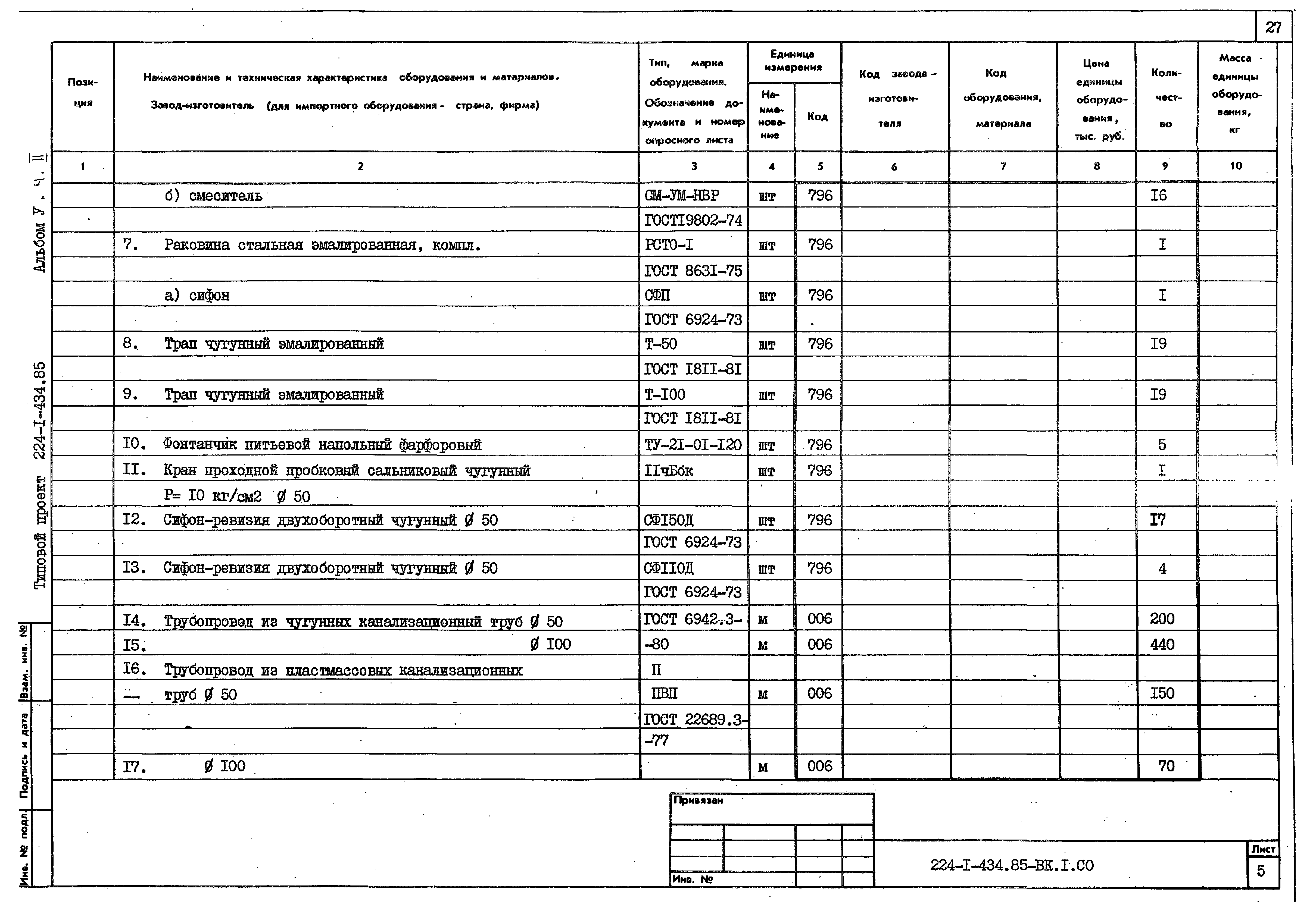 Типовой проект 224-1-434.85