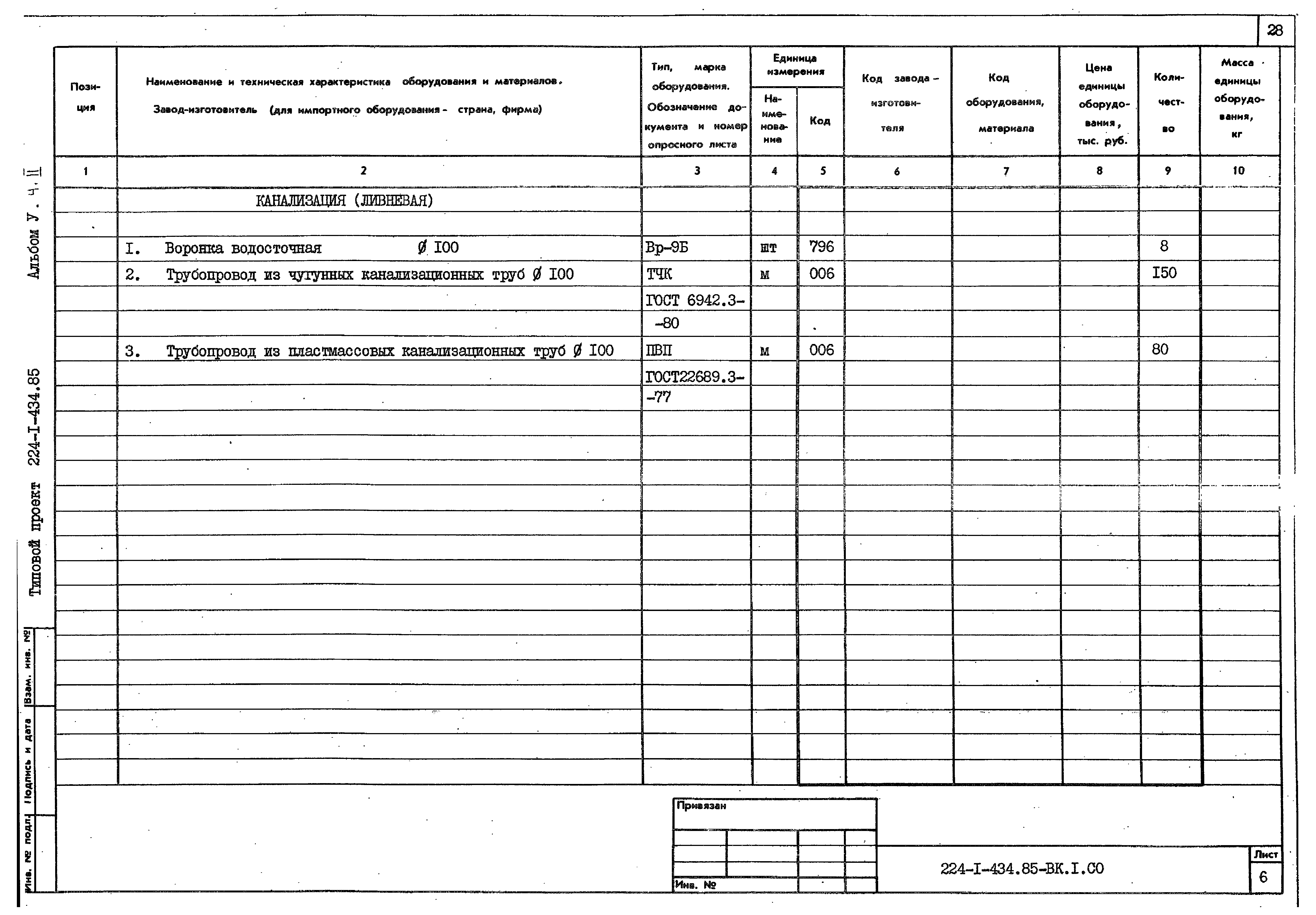 Типовой проект 224-1-434.85