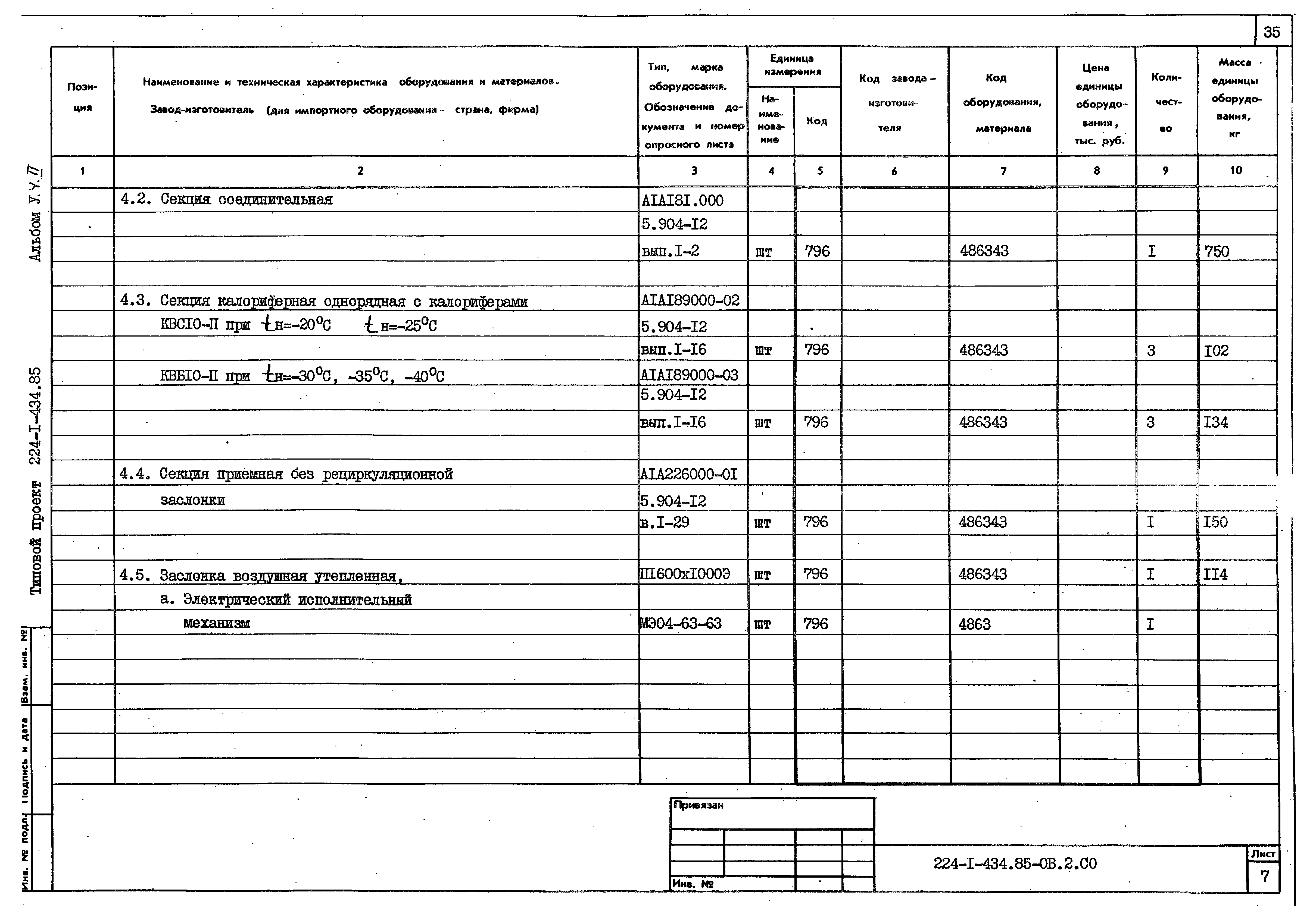 Типовой проект 224-1-434.85