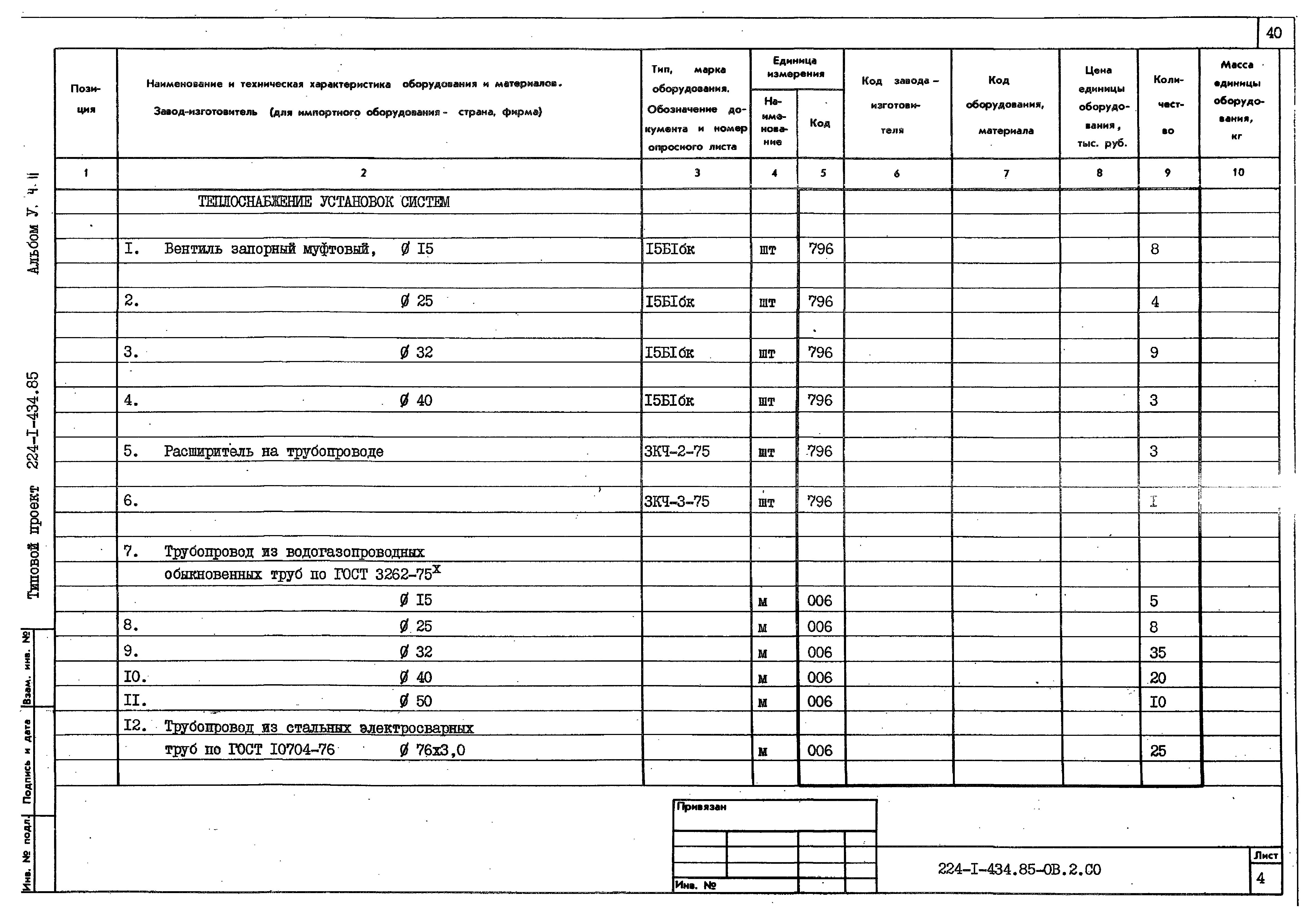 Типовой проект 224-1-434.85