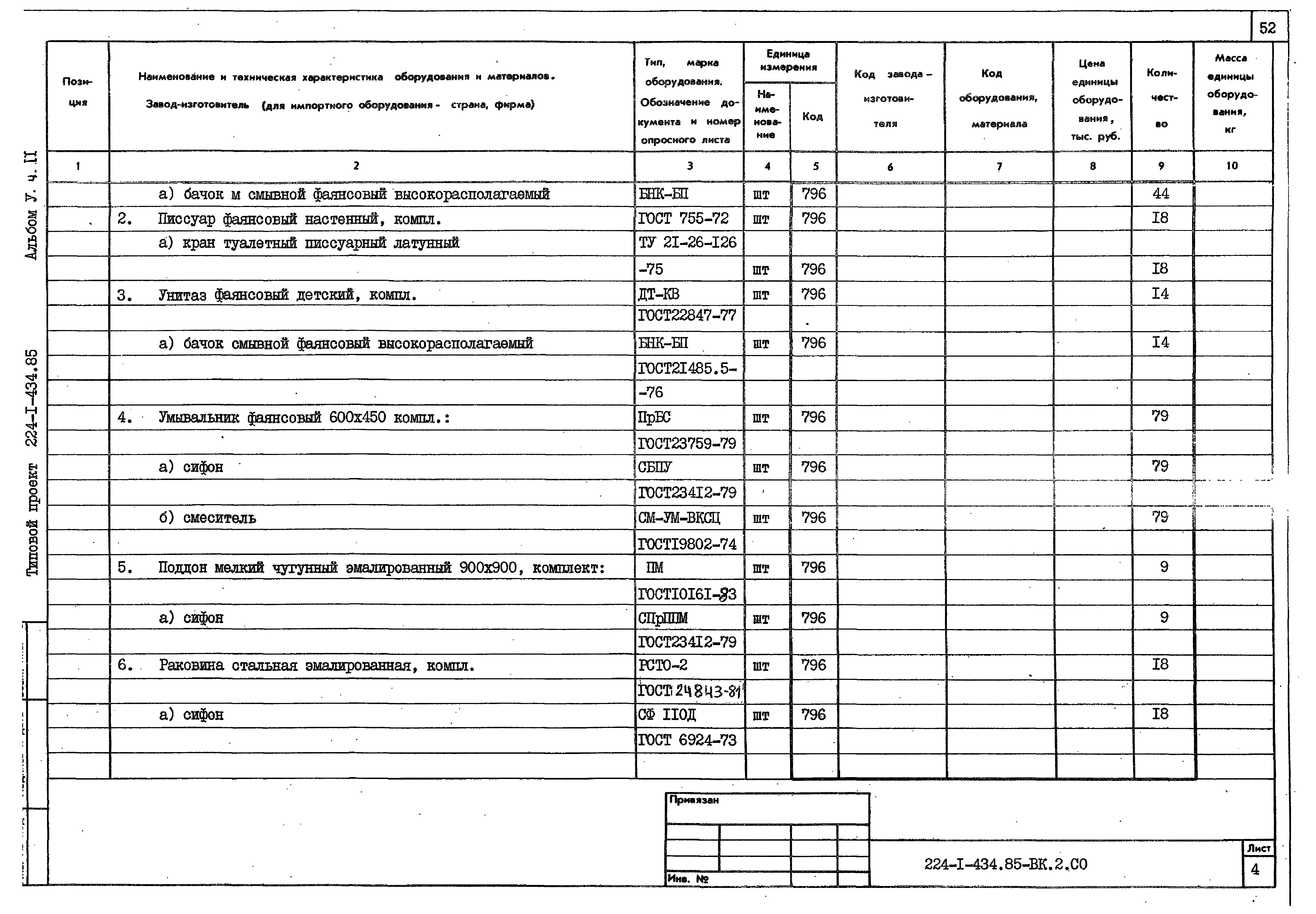 Типовой проект 224-1-434.85