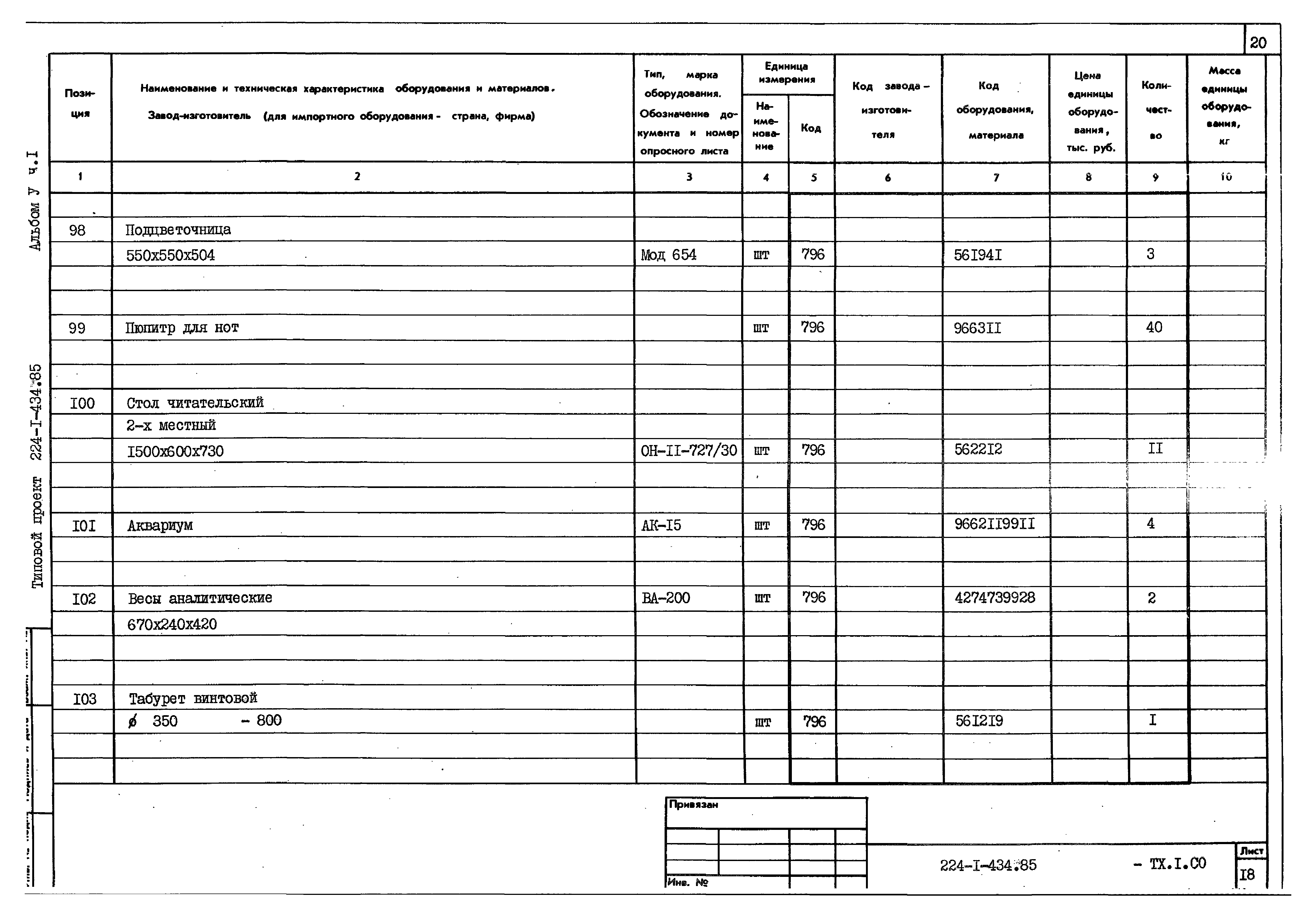 Типовой проект 224-1-434.85