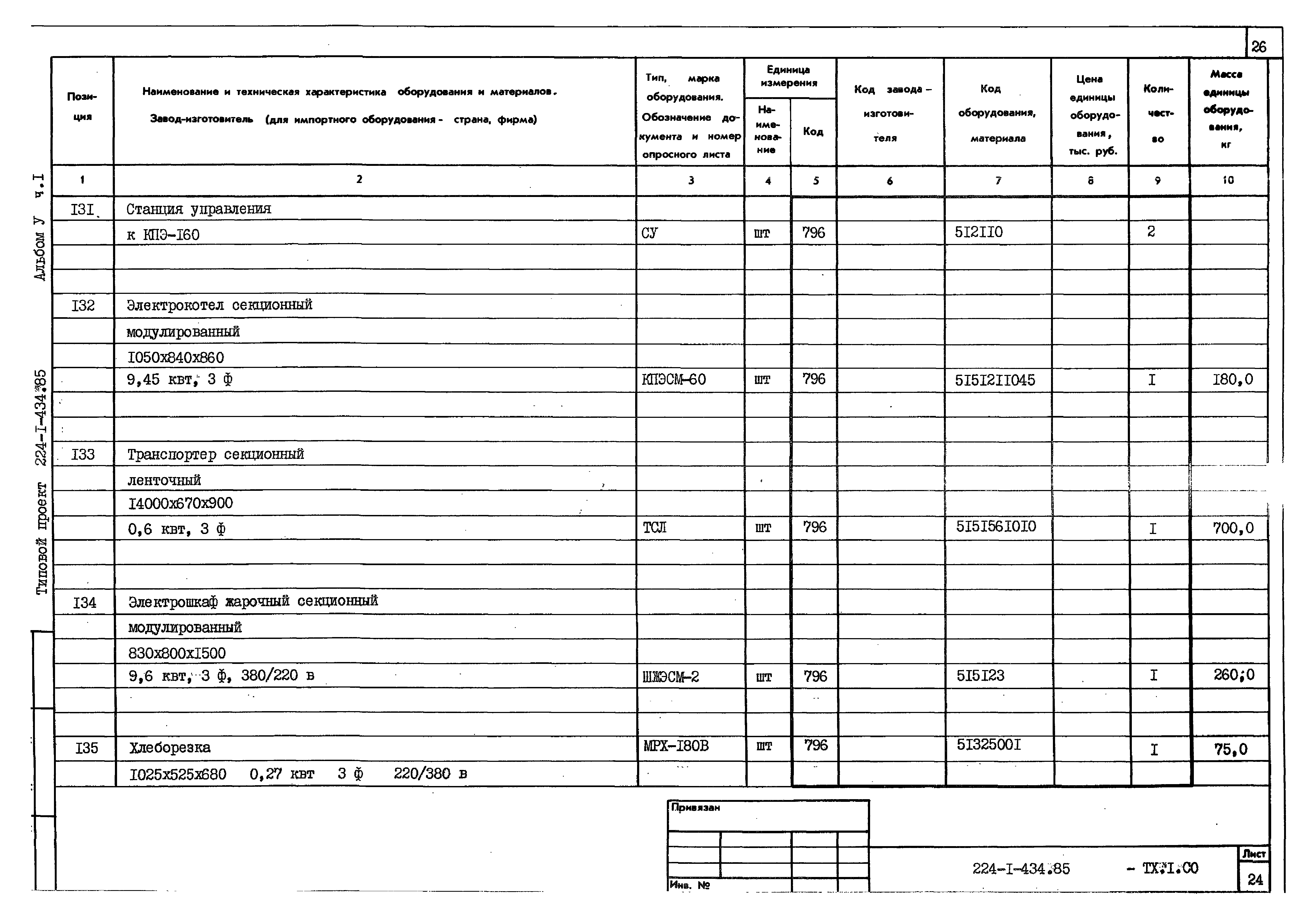 Типовой проект 224-1-434.85