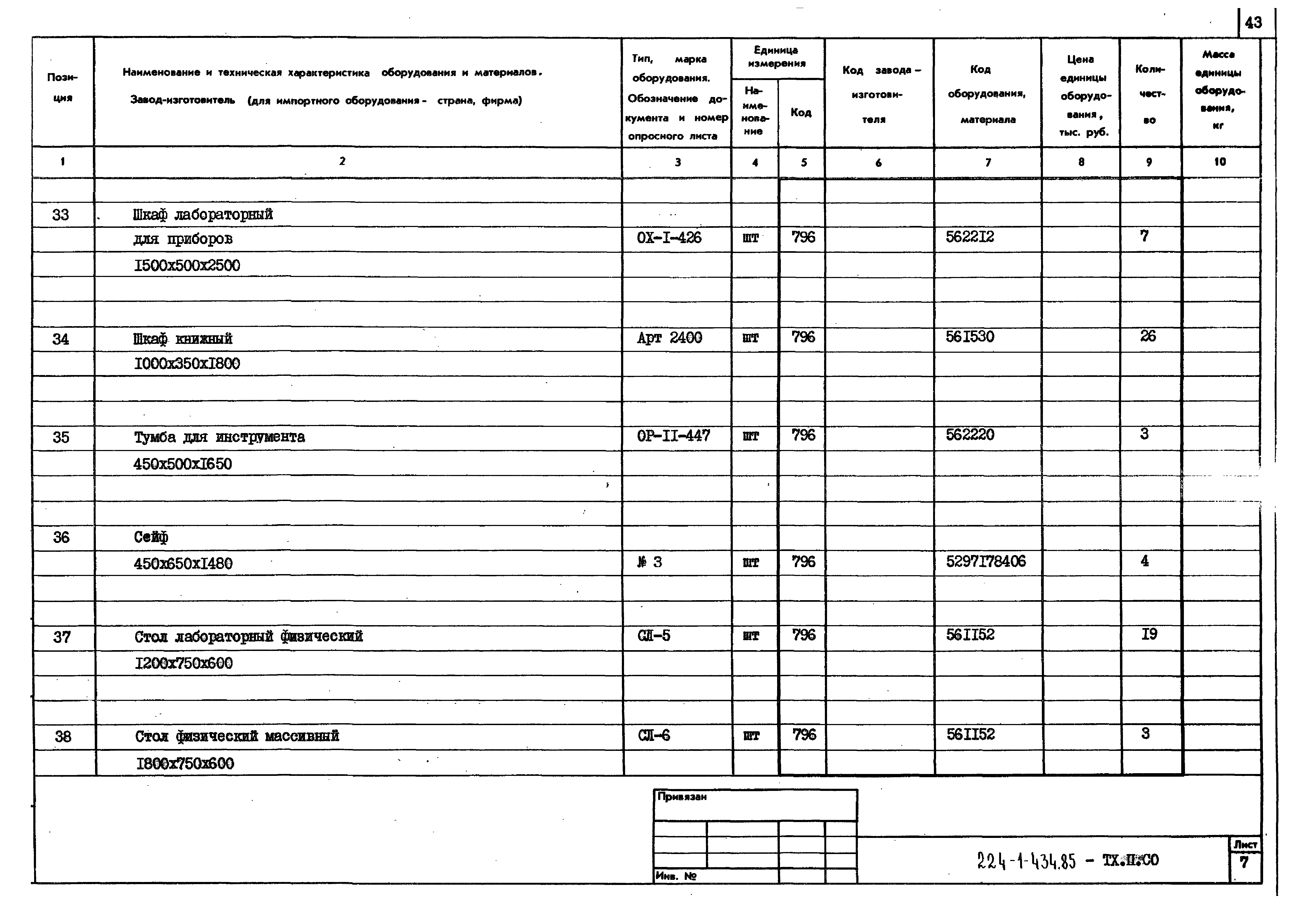 Типовой проект 224-1-434.85