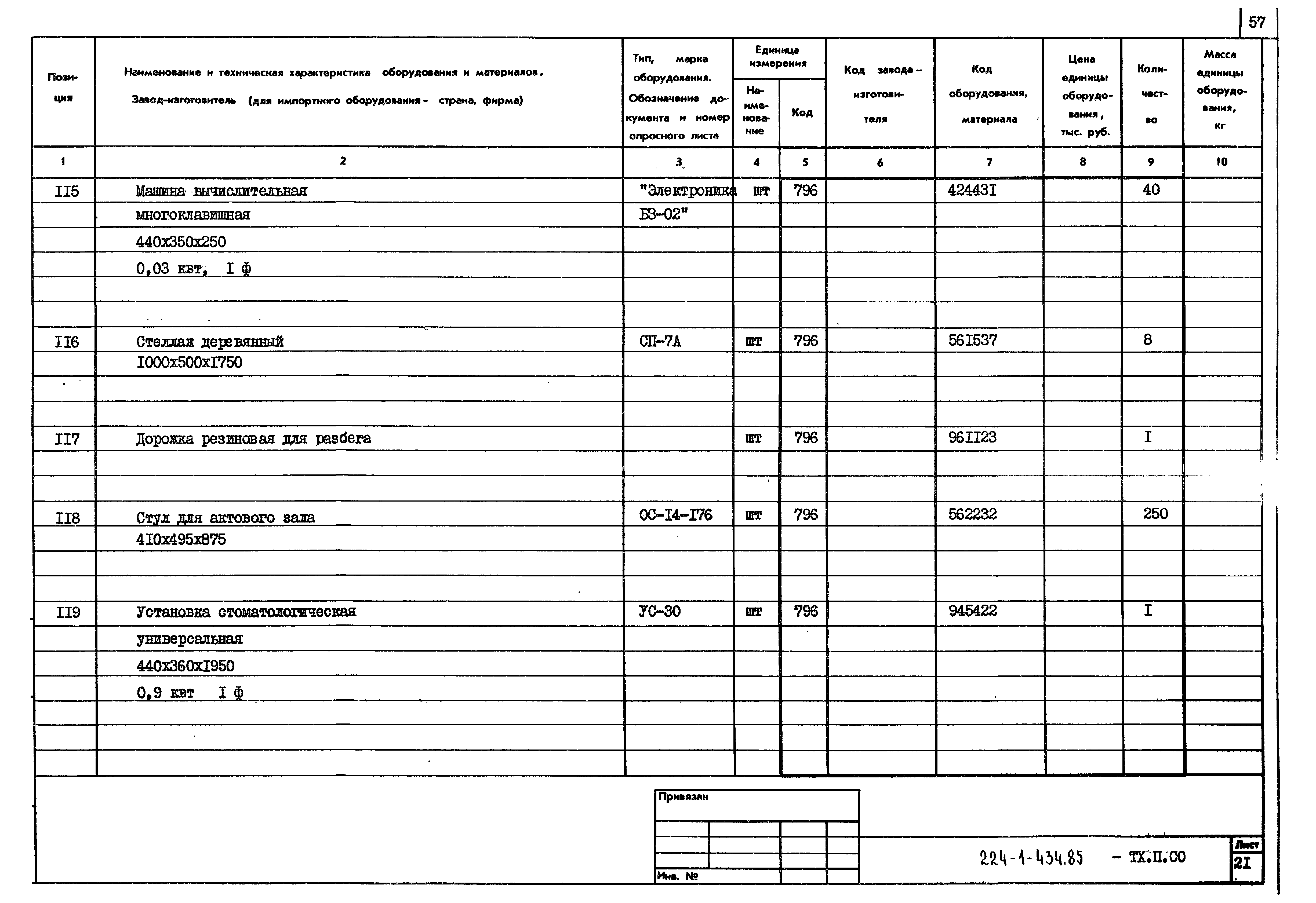 Типовой проект 224-1-434.85