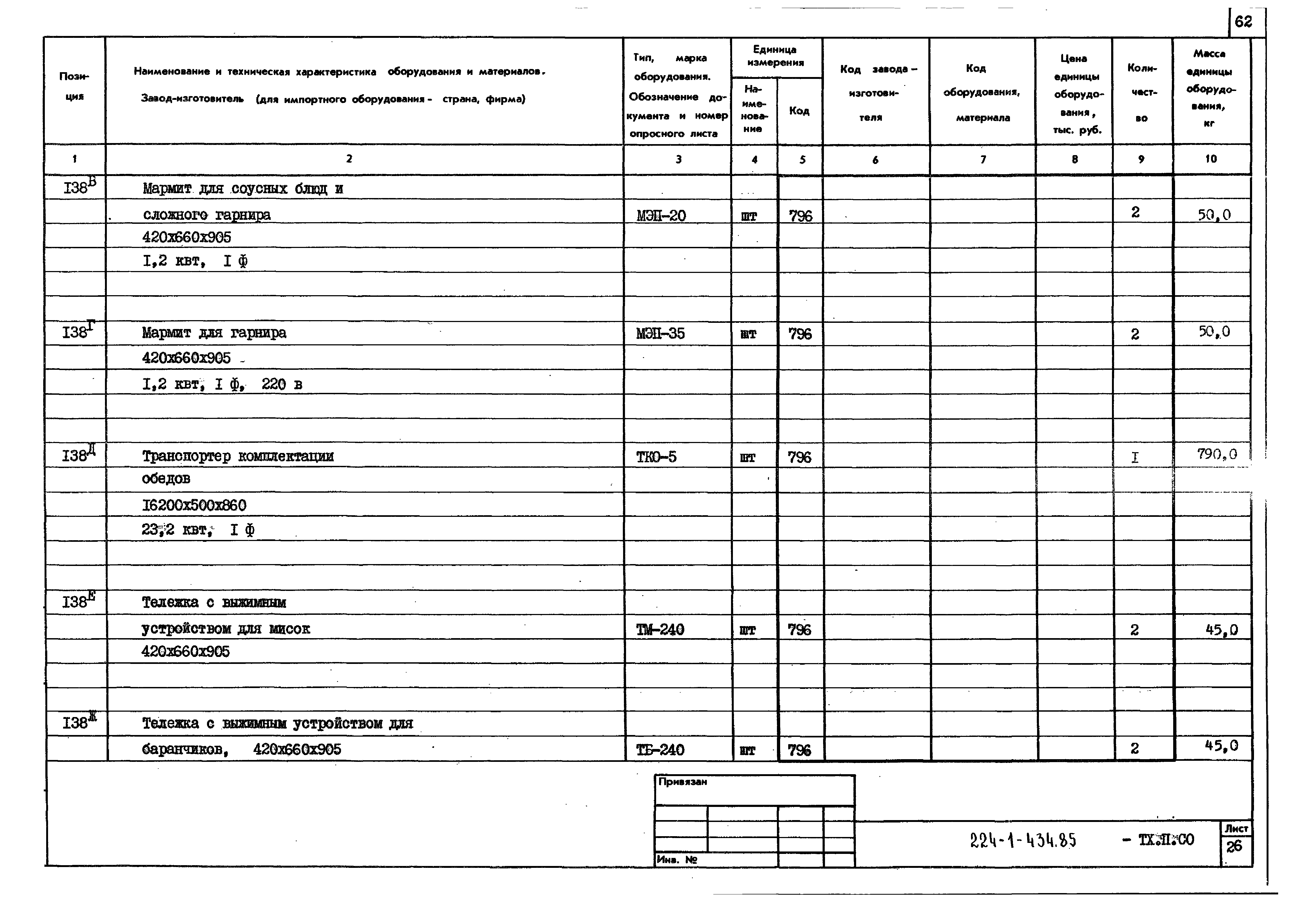 Типовой проект 224-1-434.85