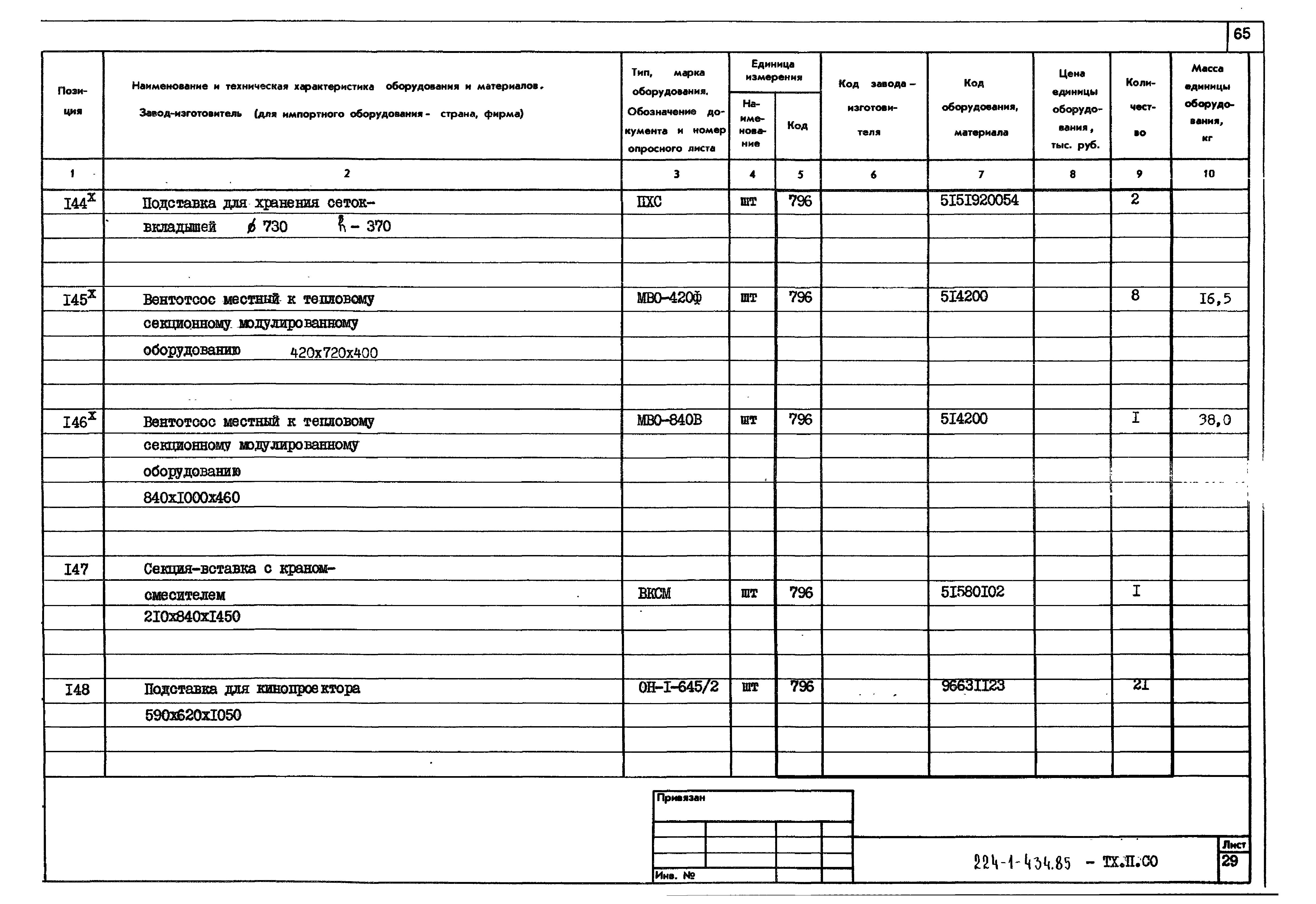 Типовой проект 224-1-434.85