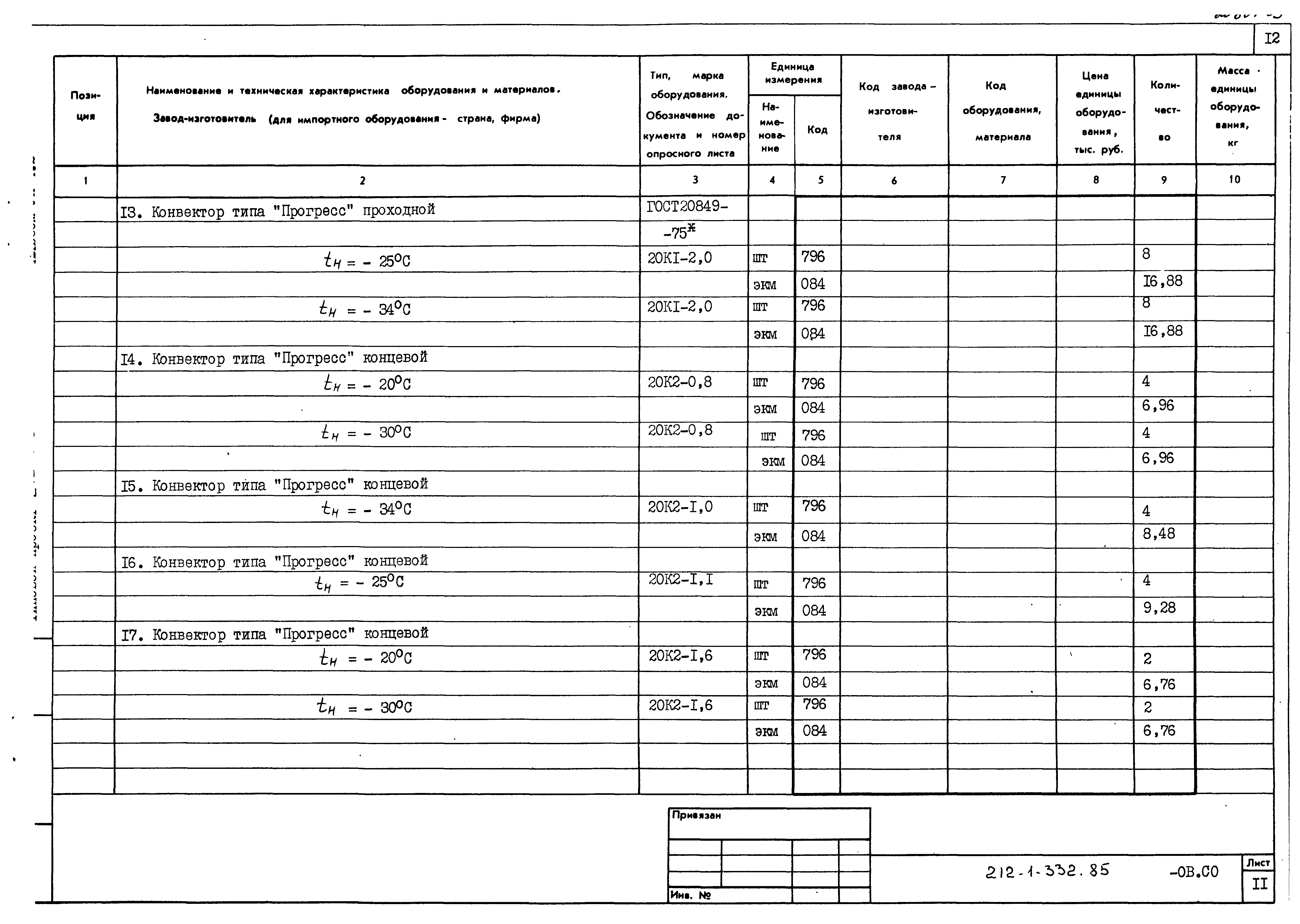 Типовой проект 212-1-332.85