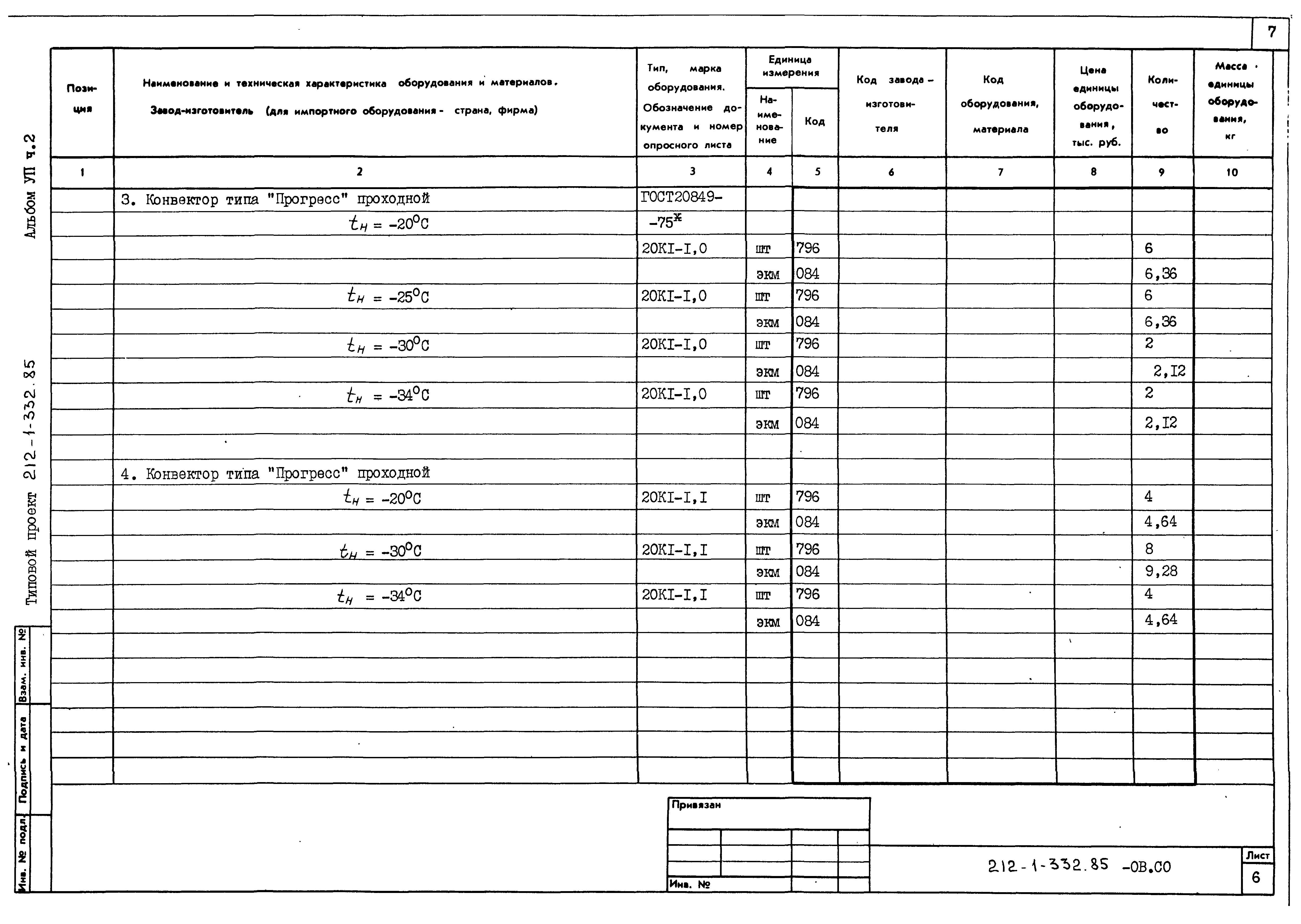 Типовой проект 212-1-332.85