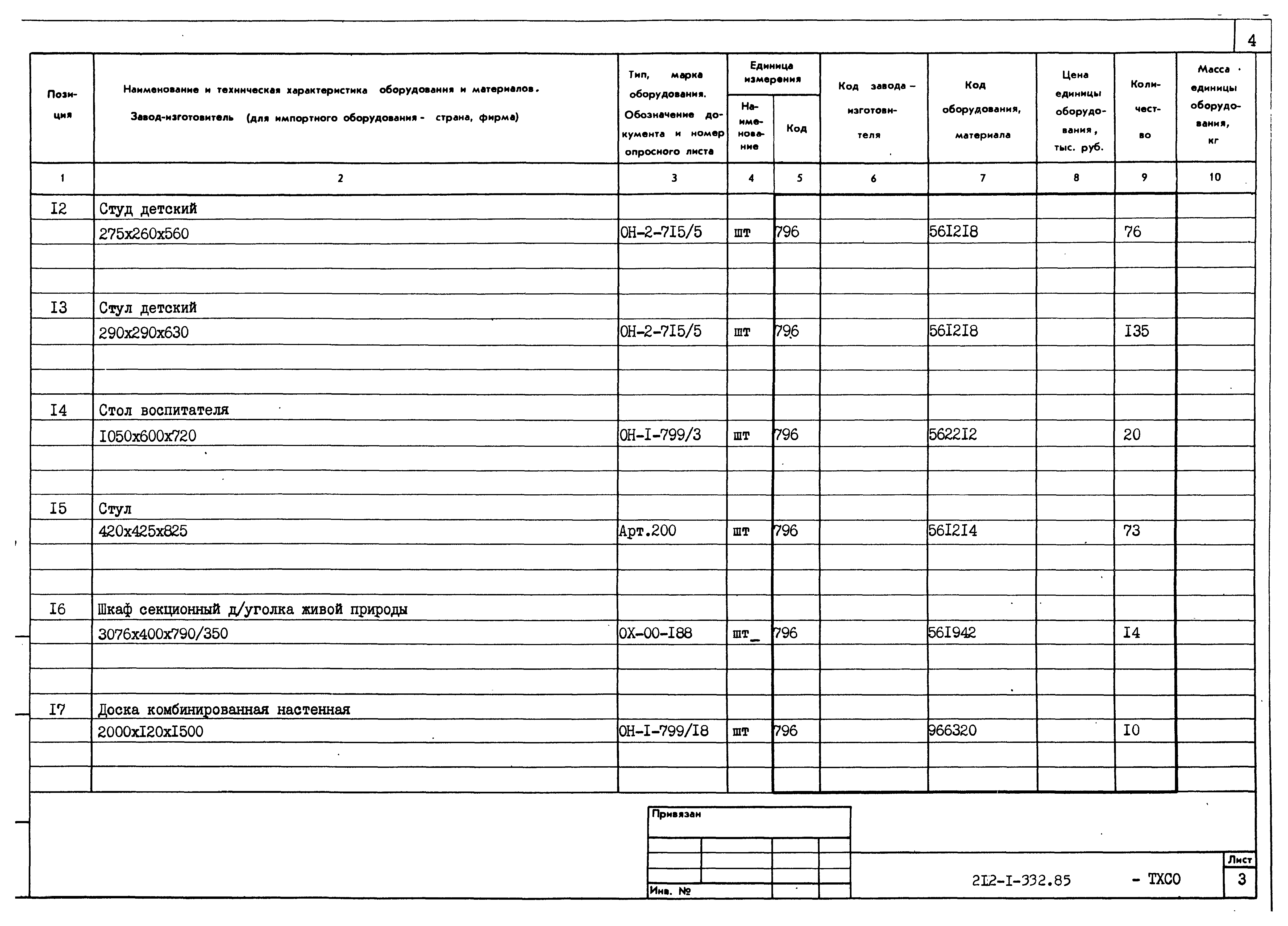 Типовой проект 212-1-332.85