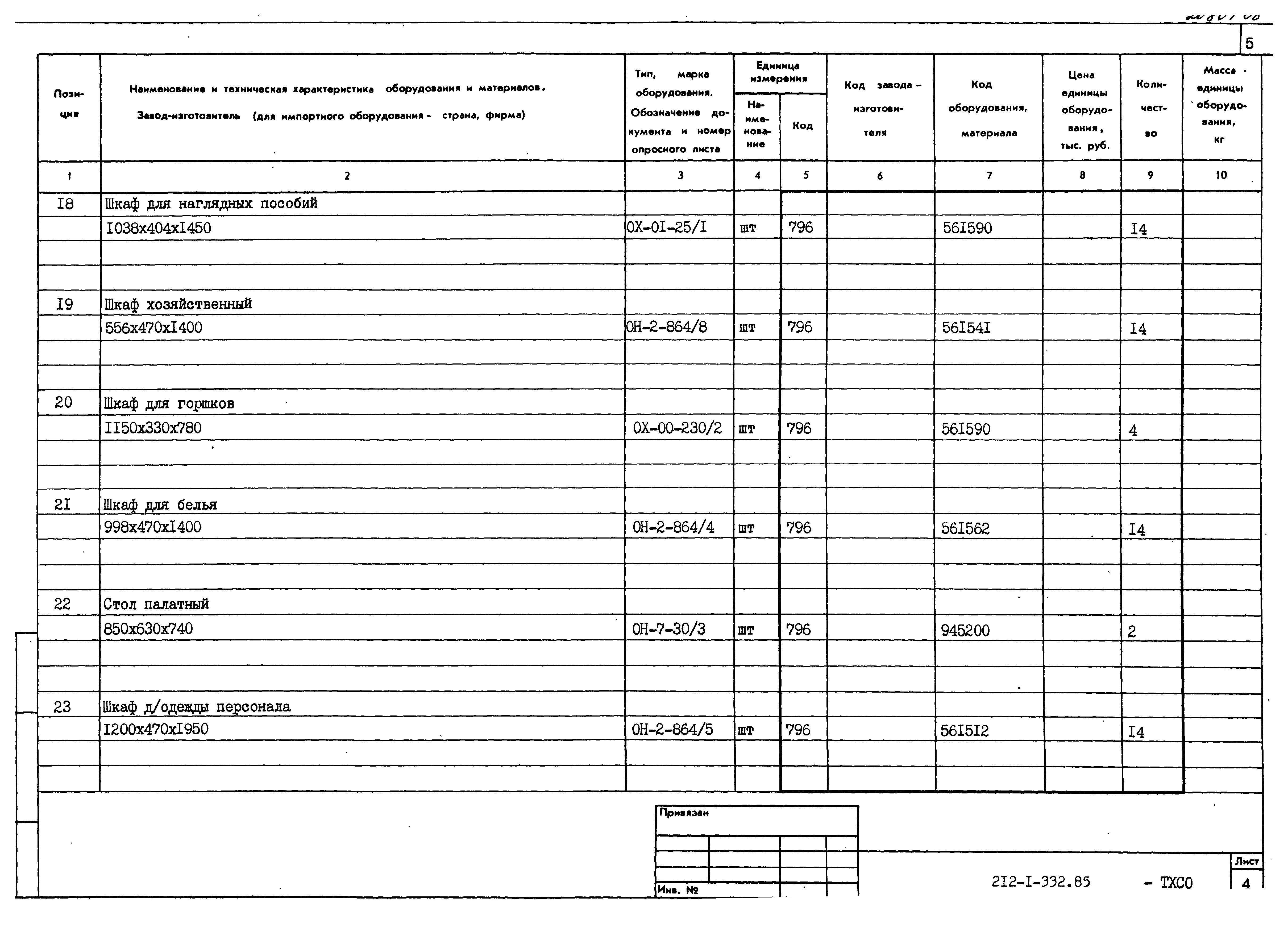 Типовой проект 212-1-332.85