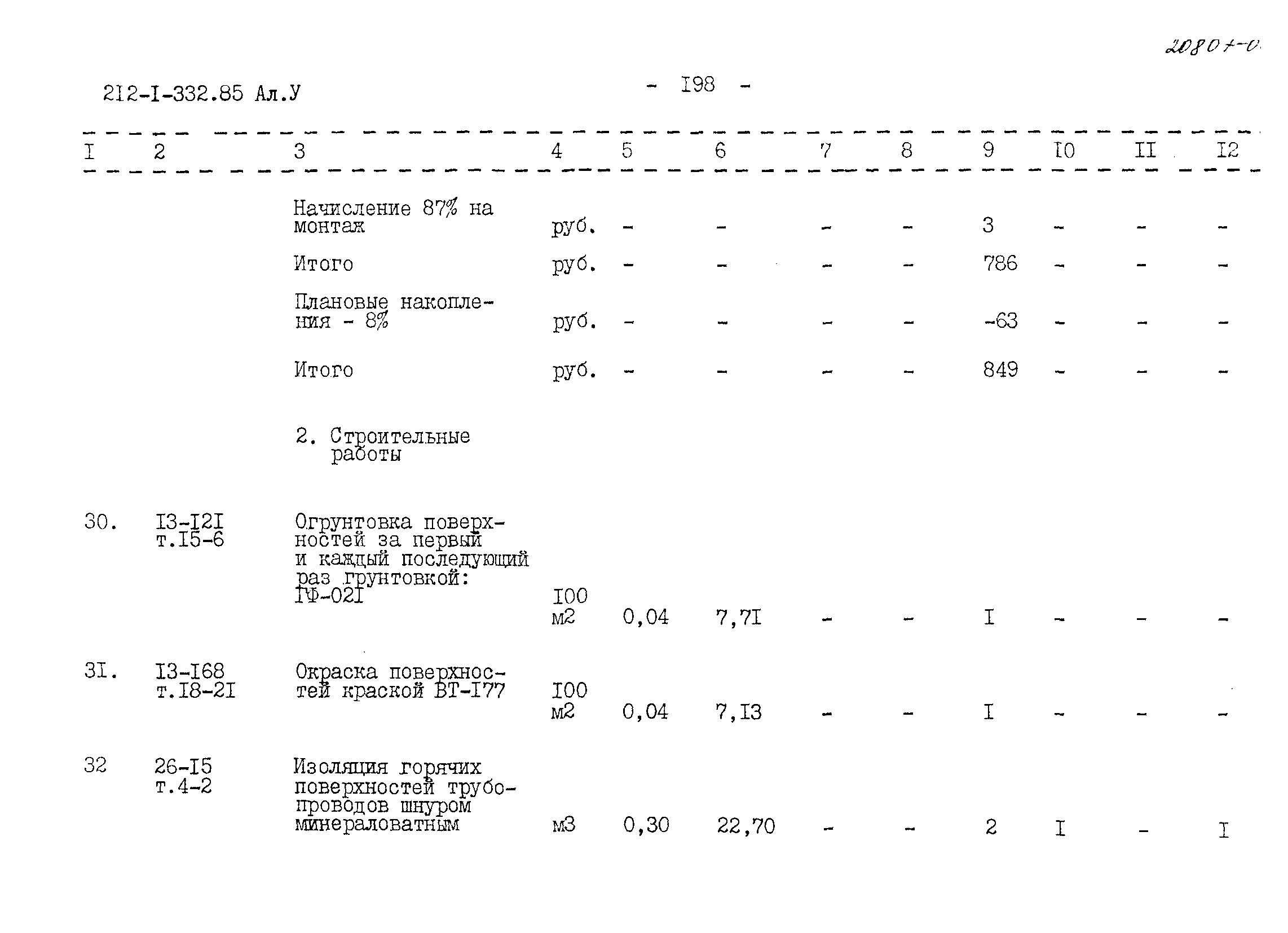 Типовой проект 212-1-332.85