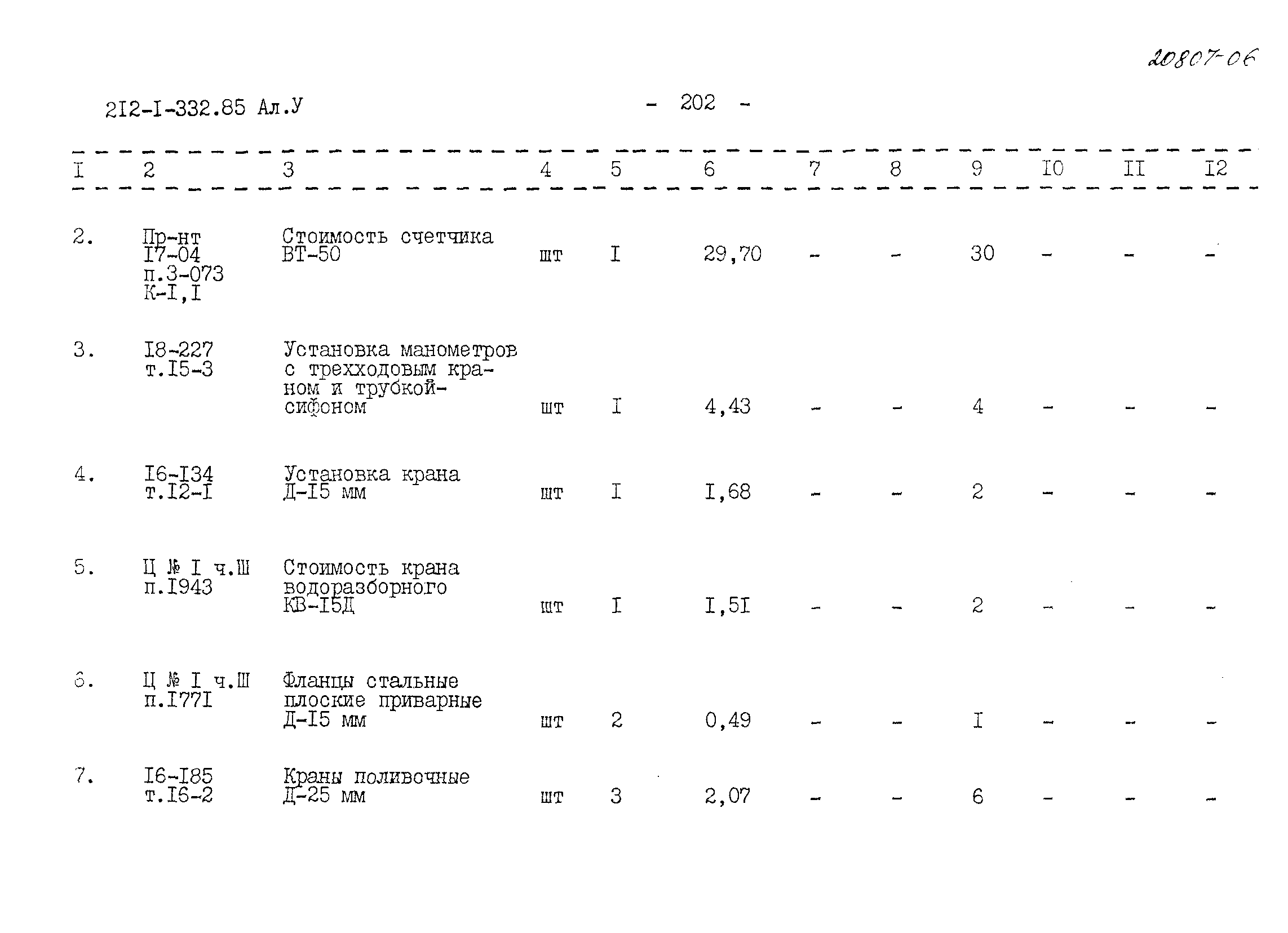 Типовой проект 212-1-332.85