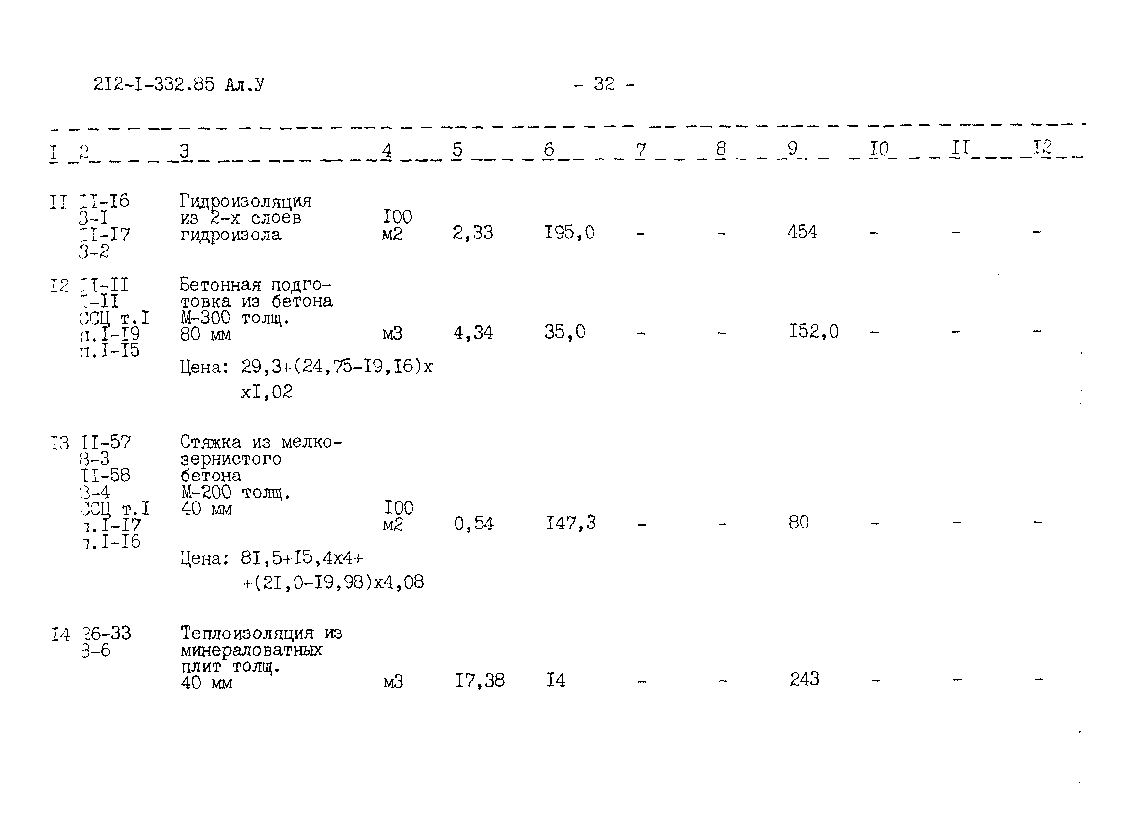 Типовой проект 212-1-332.85