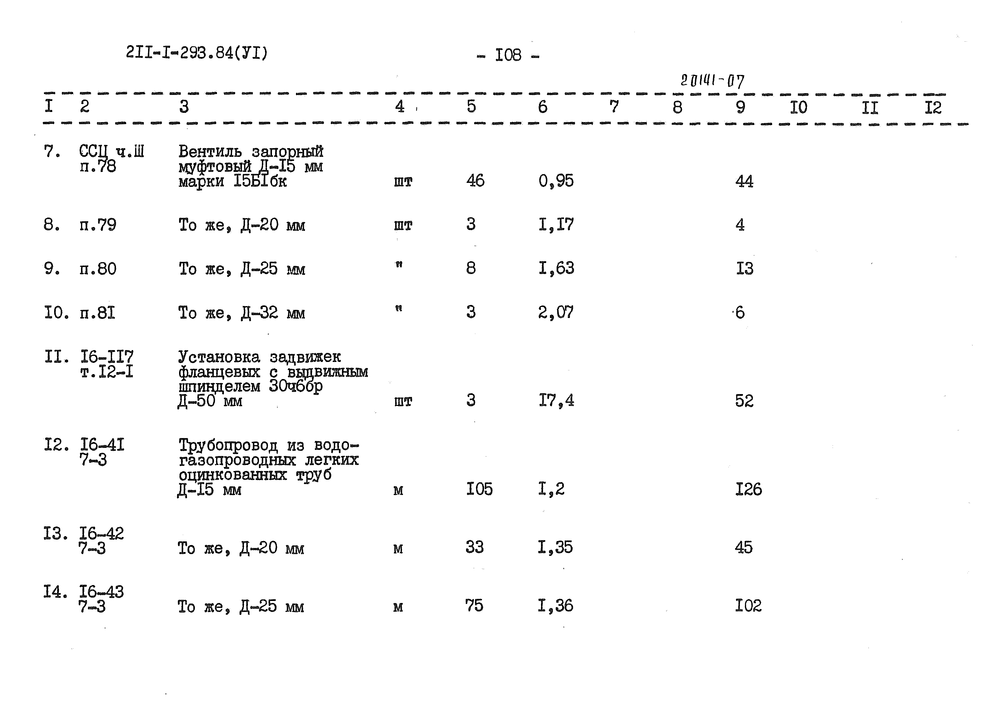 Типовой проект 211-1-293.84