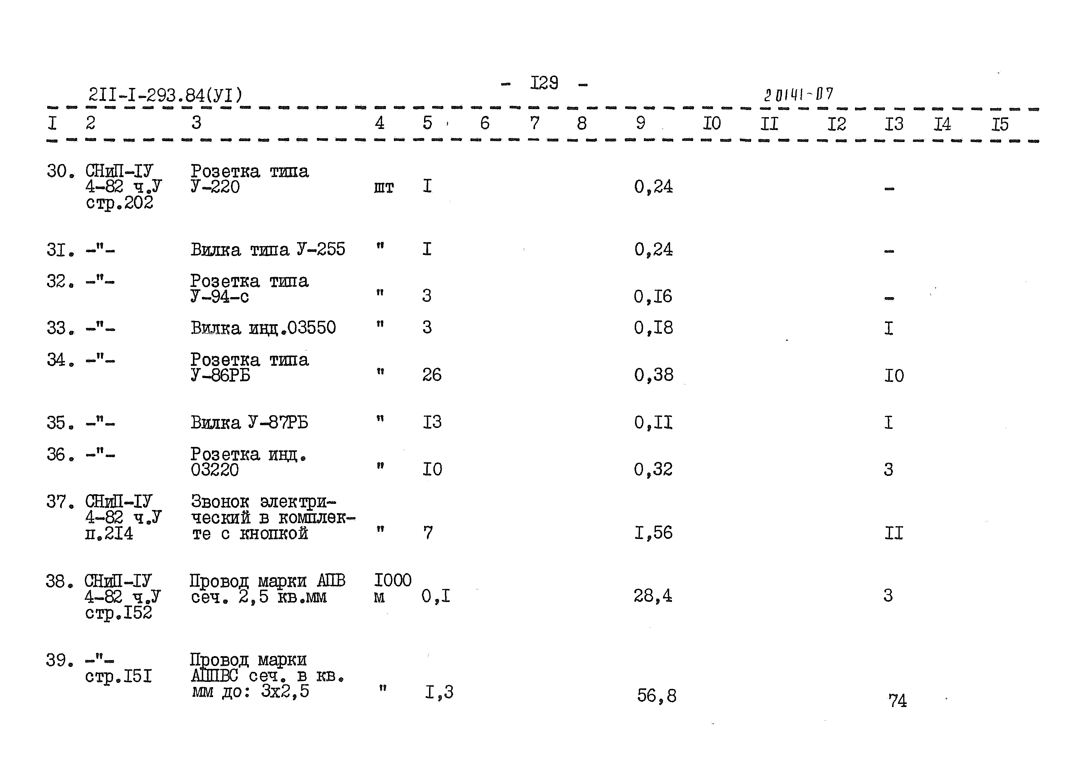 Типовой проект 211-1-293.84