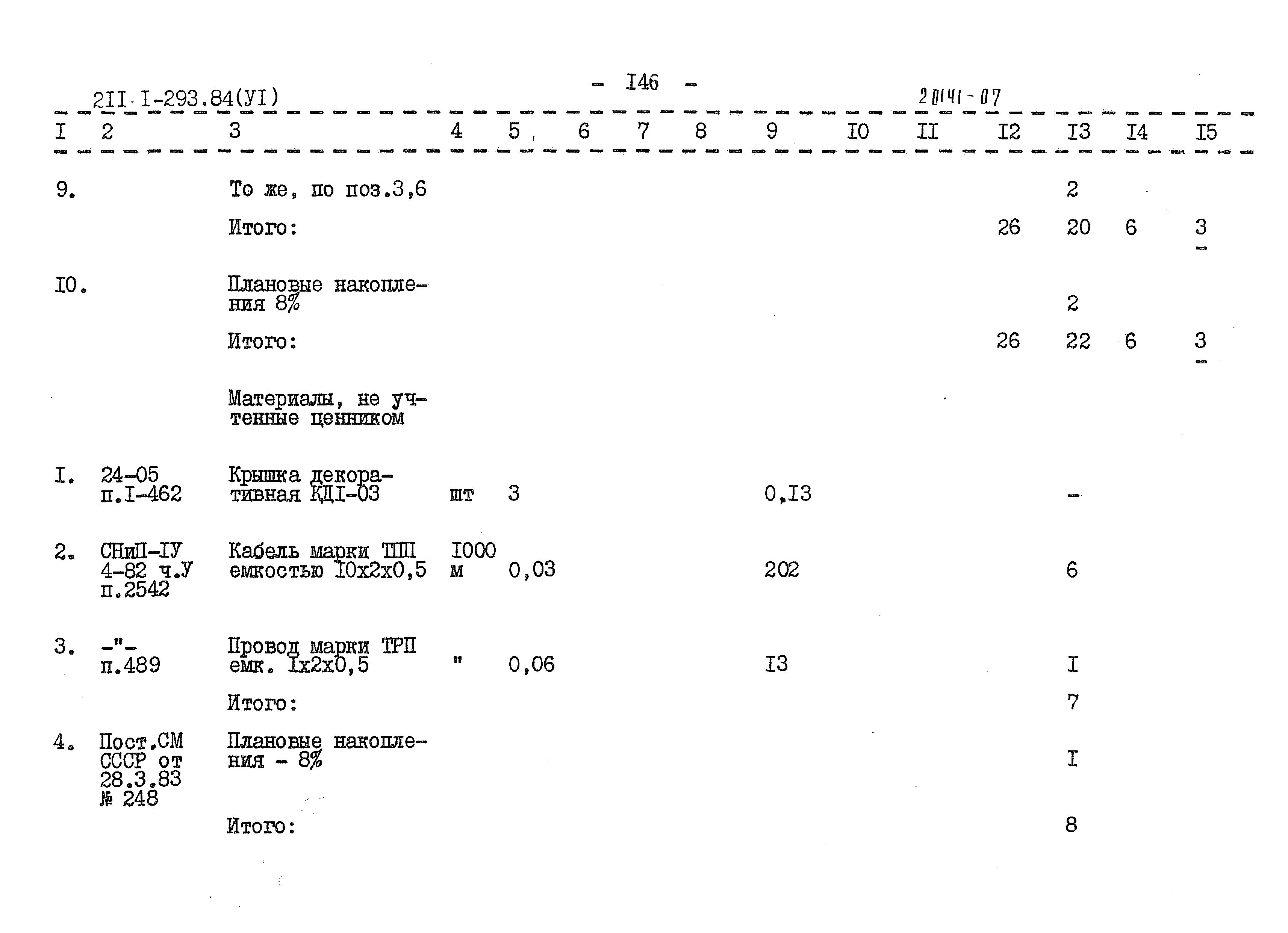 Типовой проект 211-1-293.84