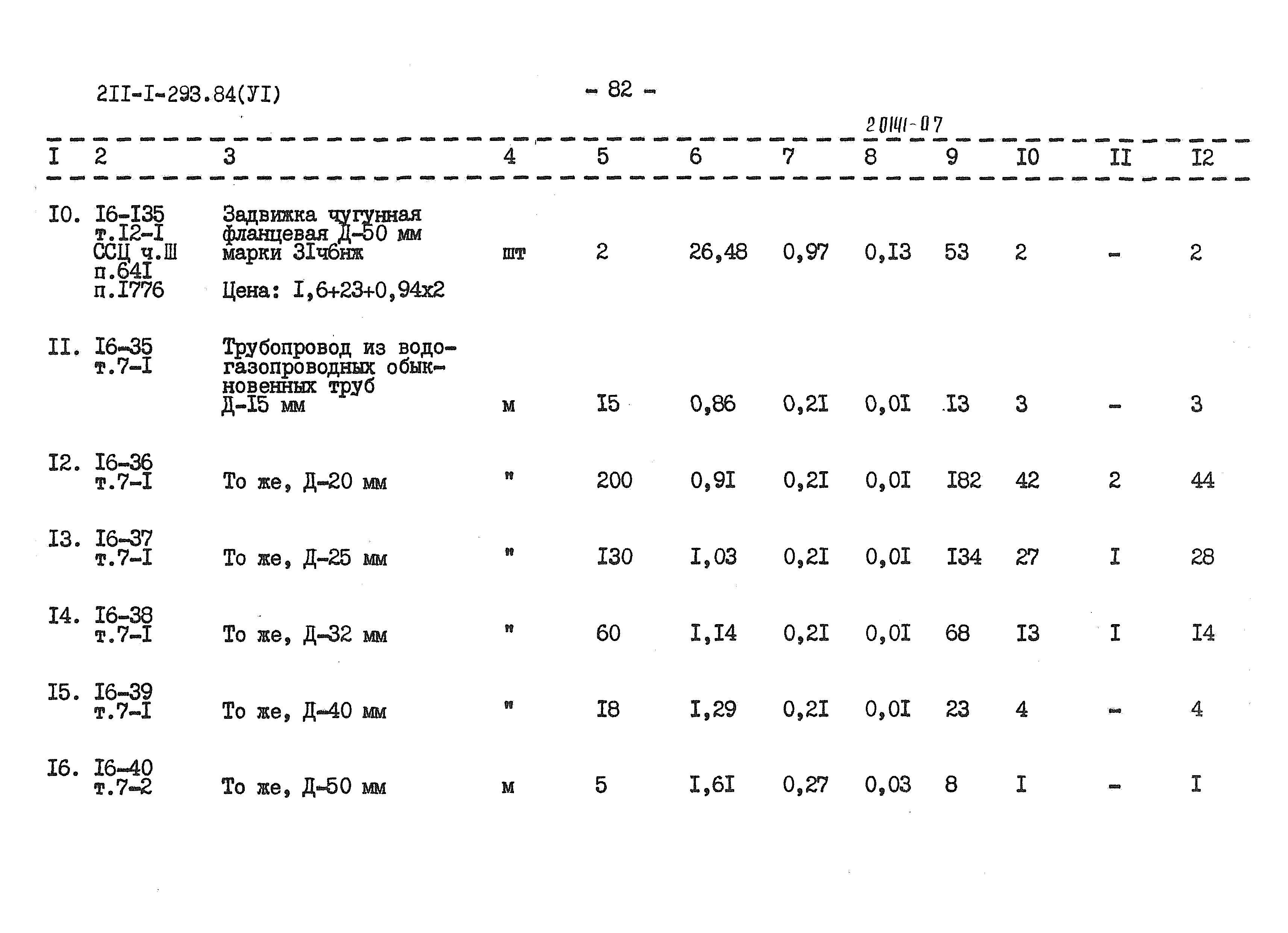 Типовой проект 211-1-293.84