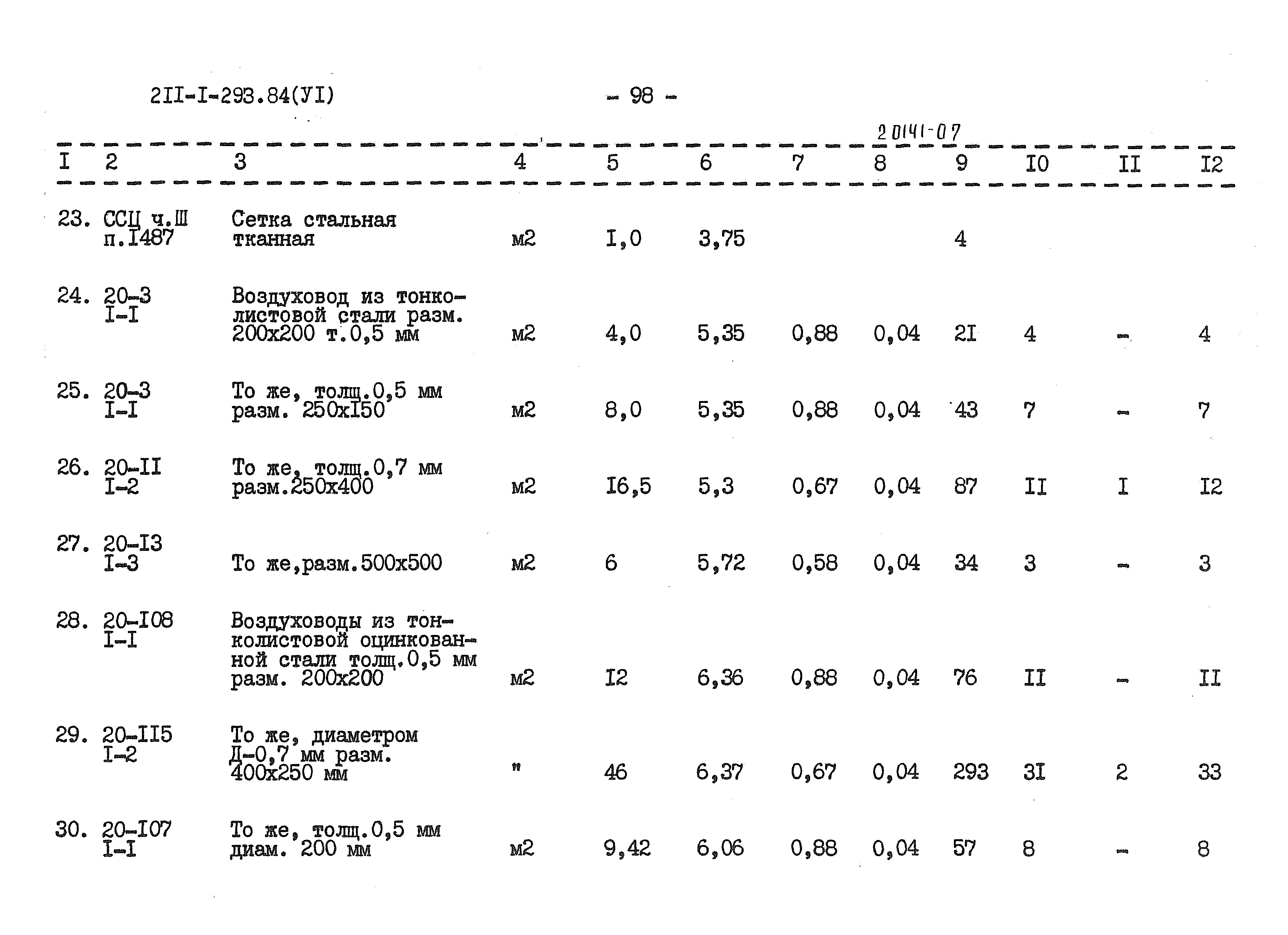 Типовой проект 211-1-293.84