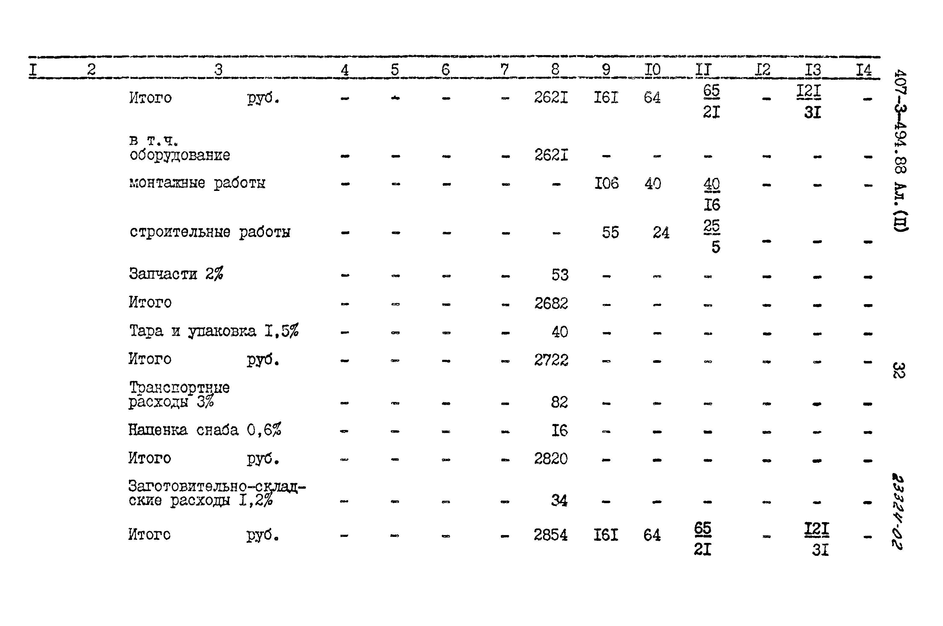 Типовой проект 407-3-494.88