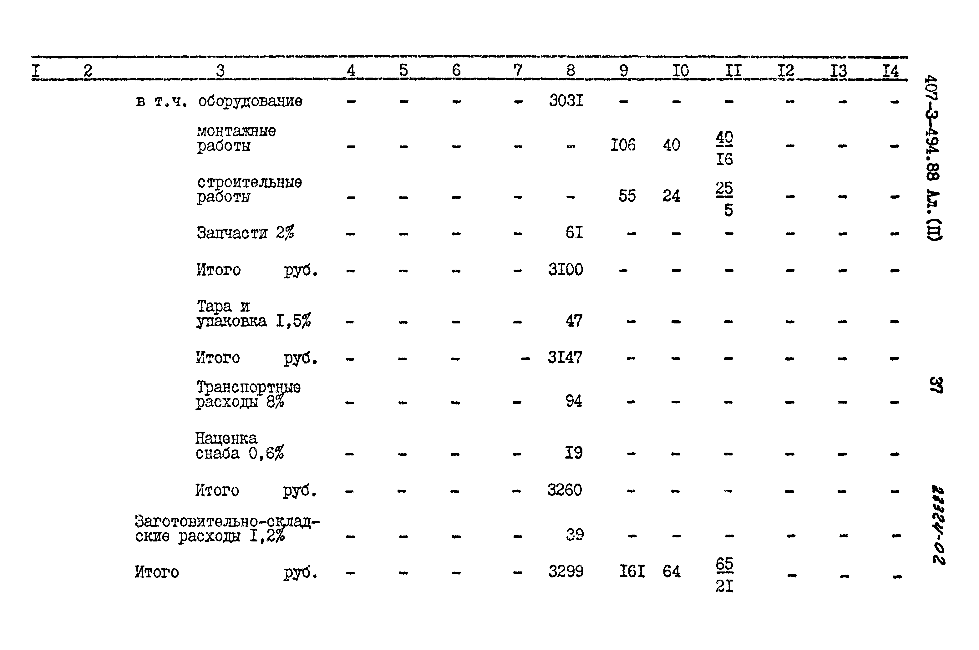 Типовой проект 407-3-494.88