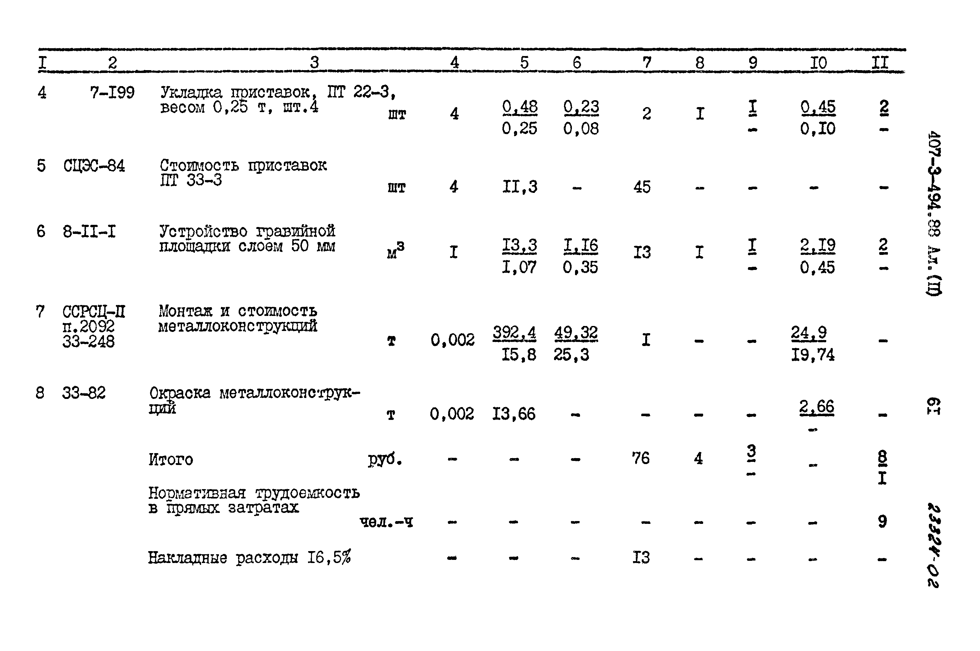 Типовой проект 407-3-494.88