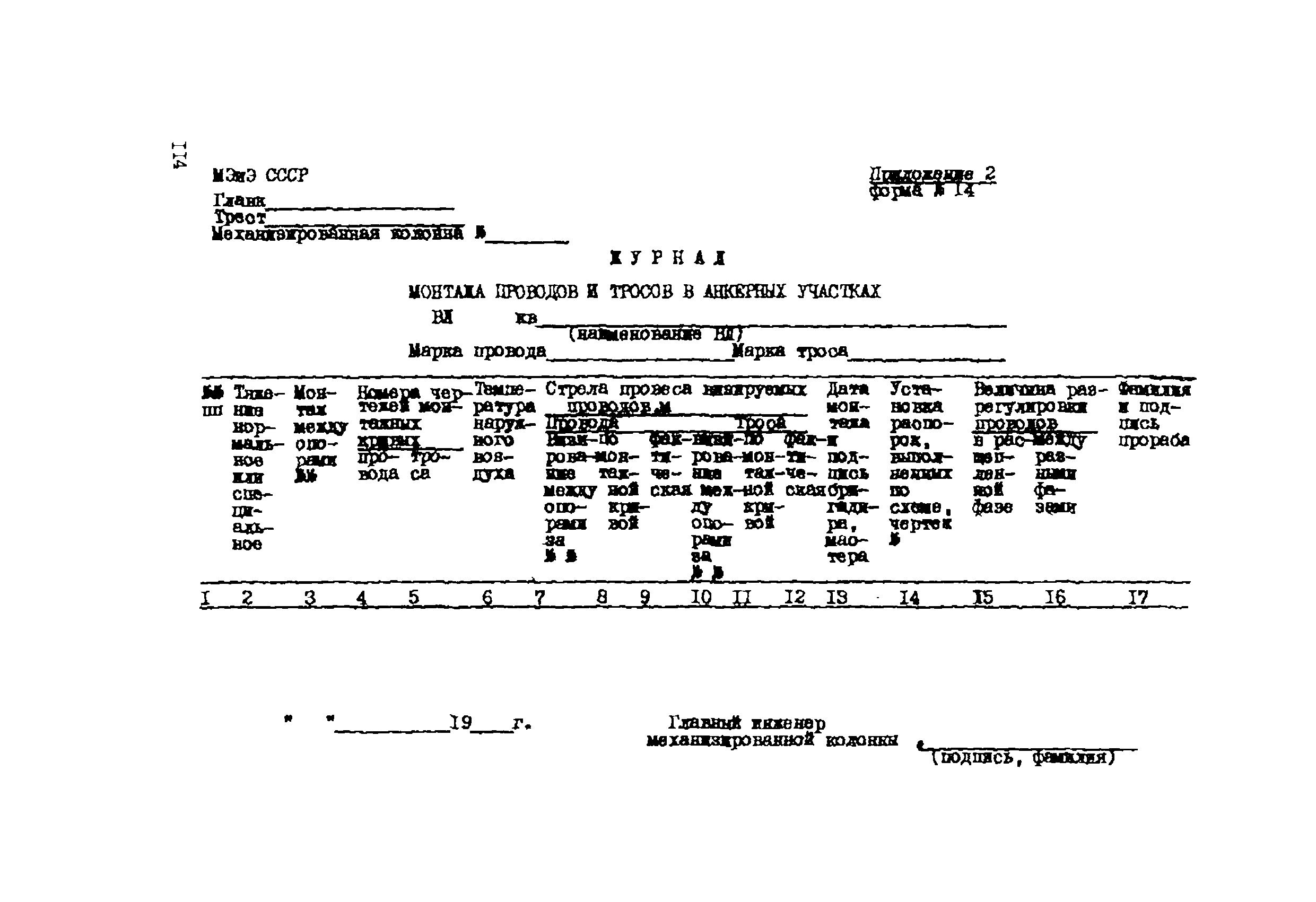 Технологическая карта К-V-12-3