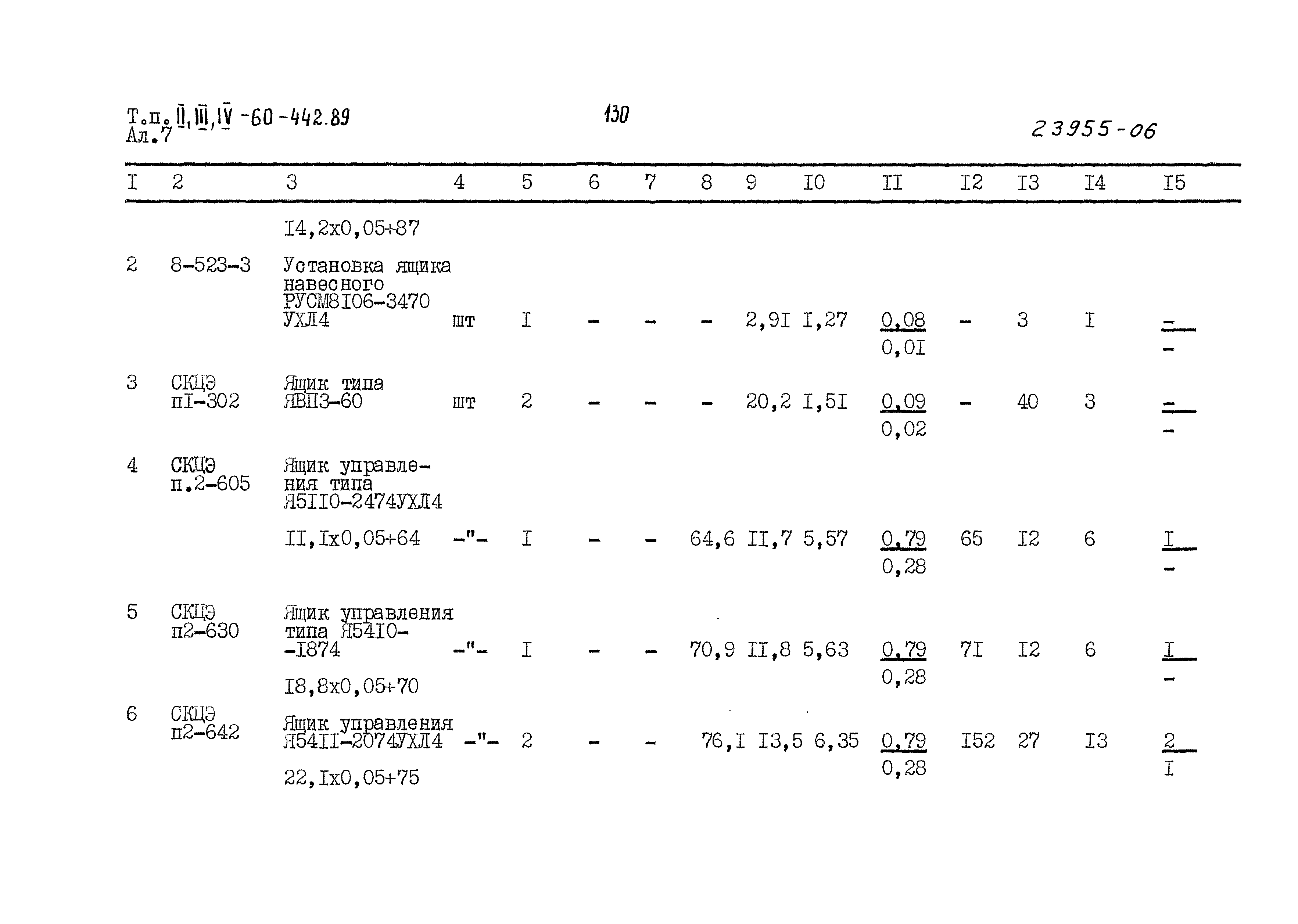 Типовой проект А-II,III,IV-60-442.89