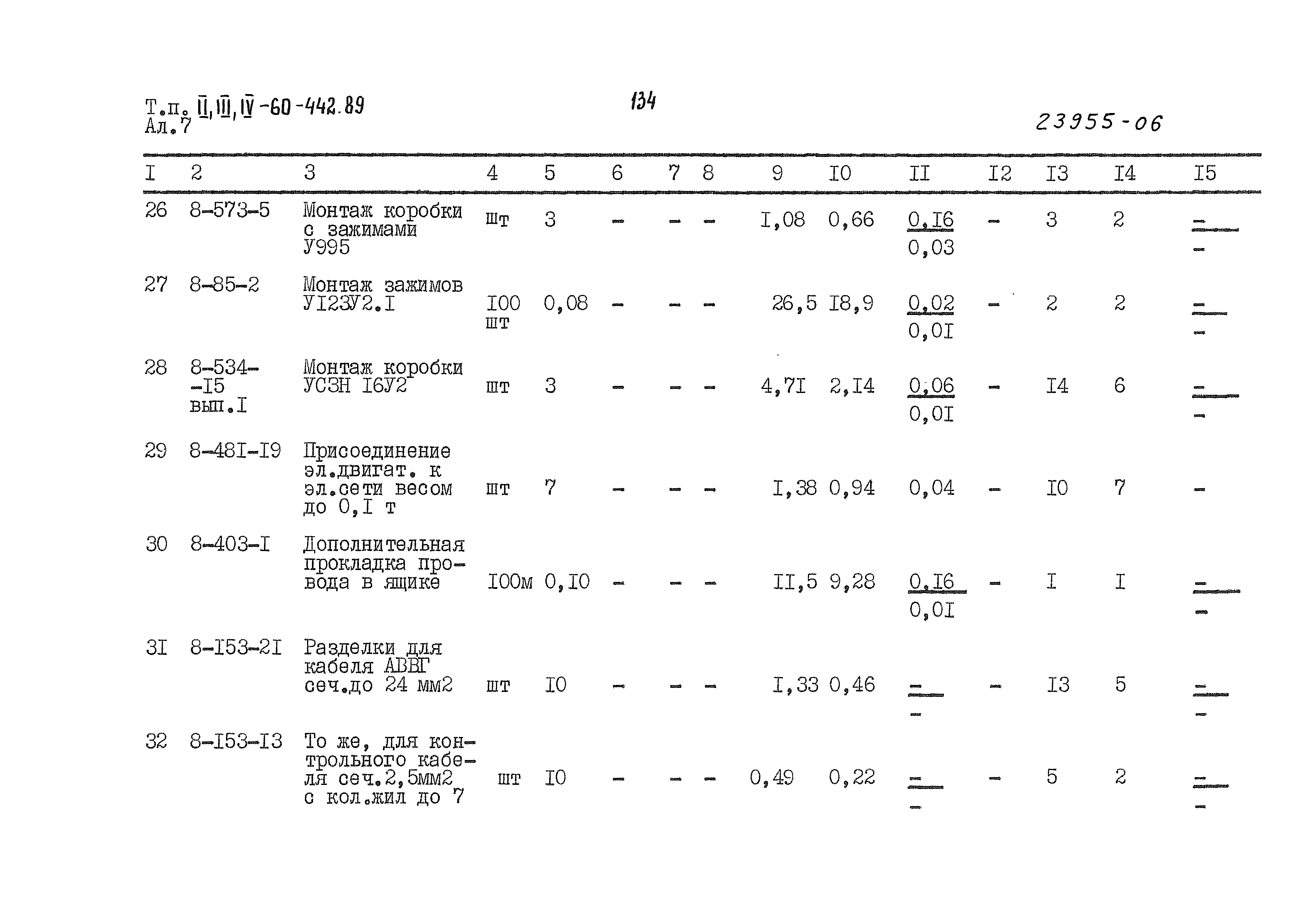 Типовой проект А-II,III,IV-60-442.89