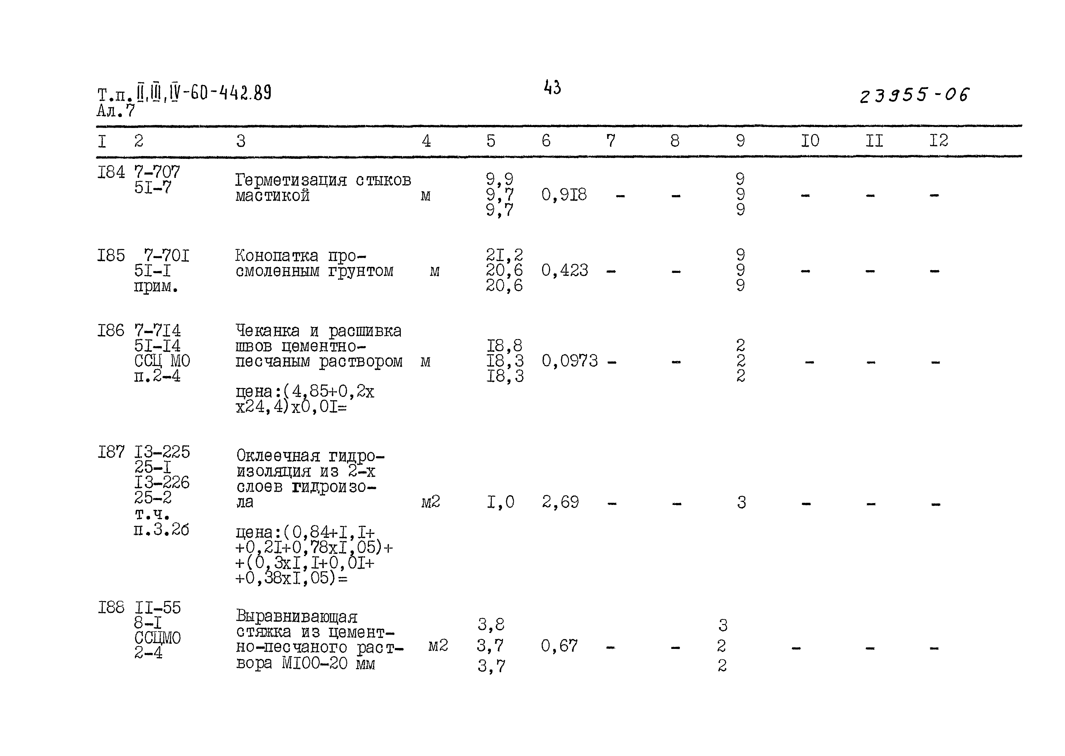 Типовой проект А-II,III,IV-60-442.89