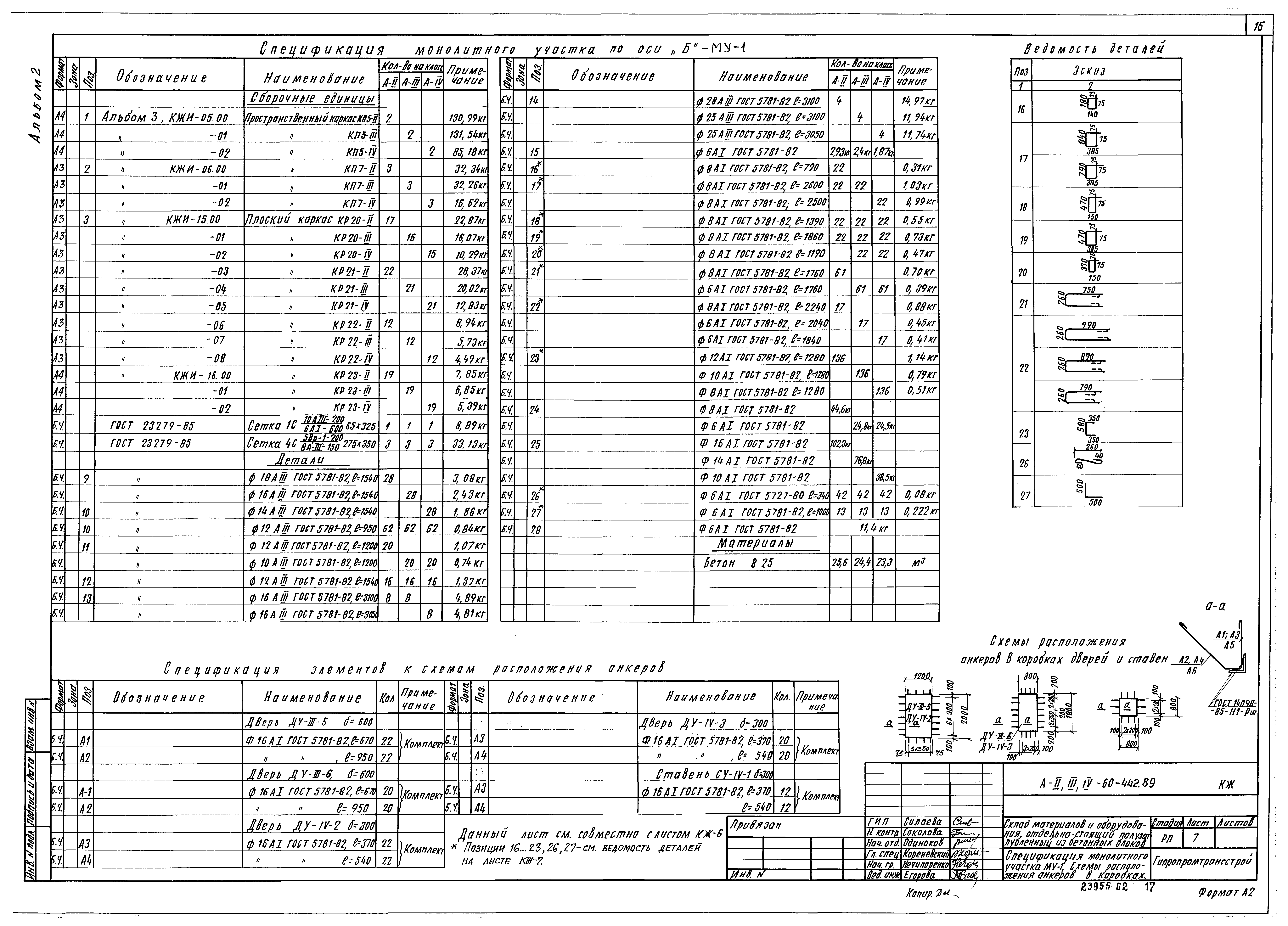 Типовой проект А-II,III,IV-60-442.89