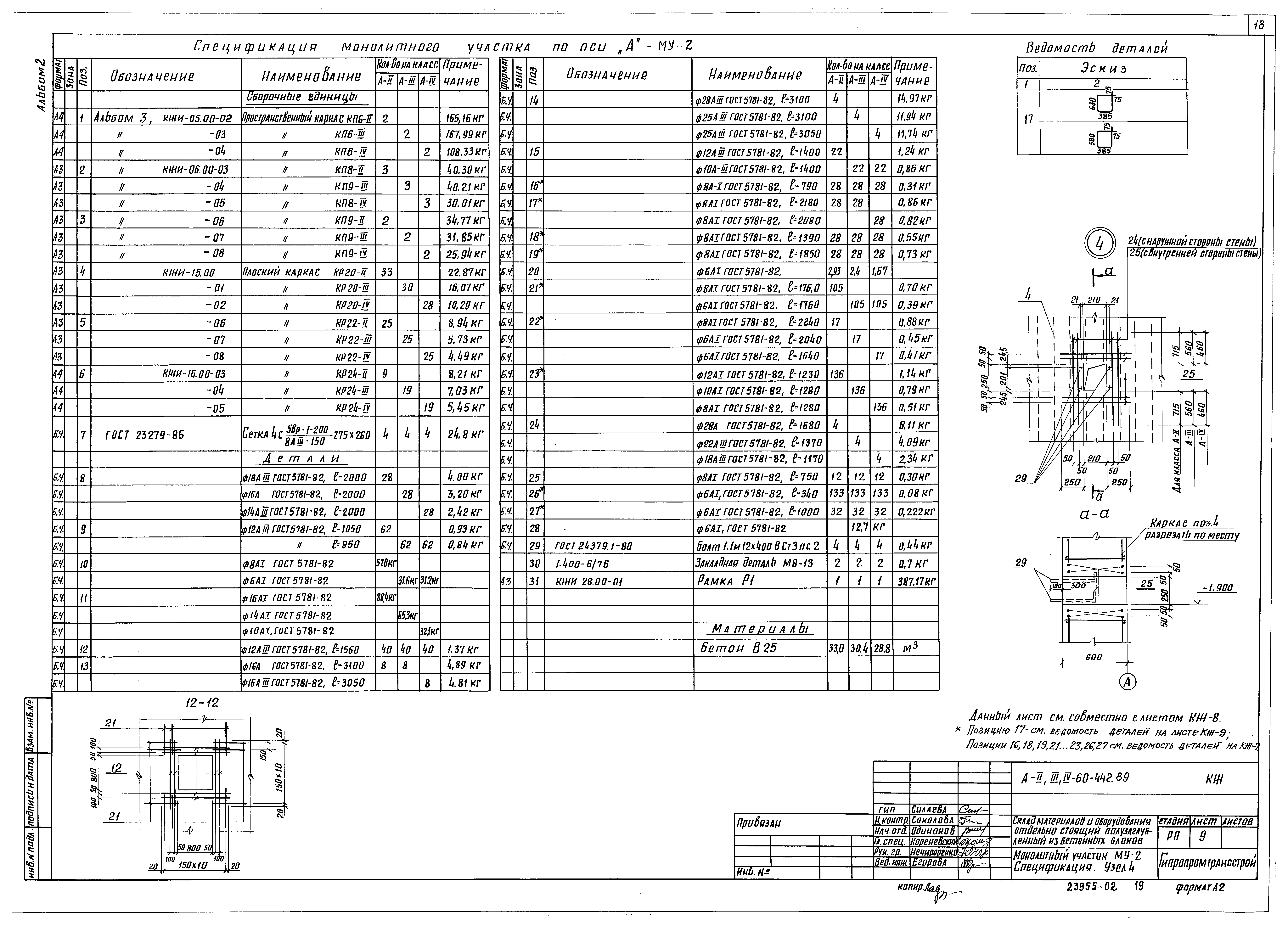 Типовой проект А-II,III,IV-60-442.89