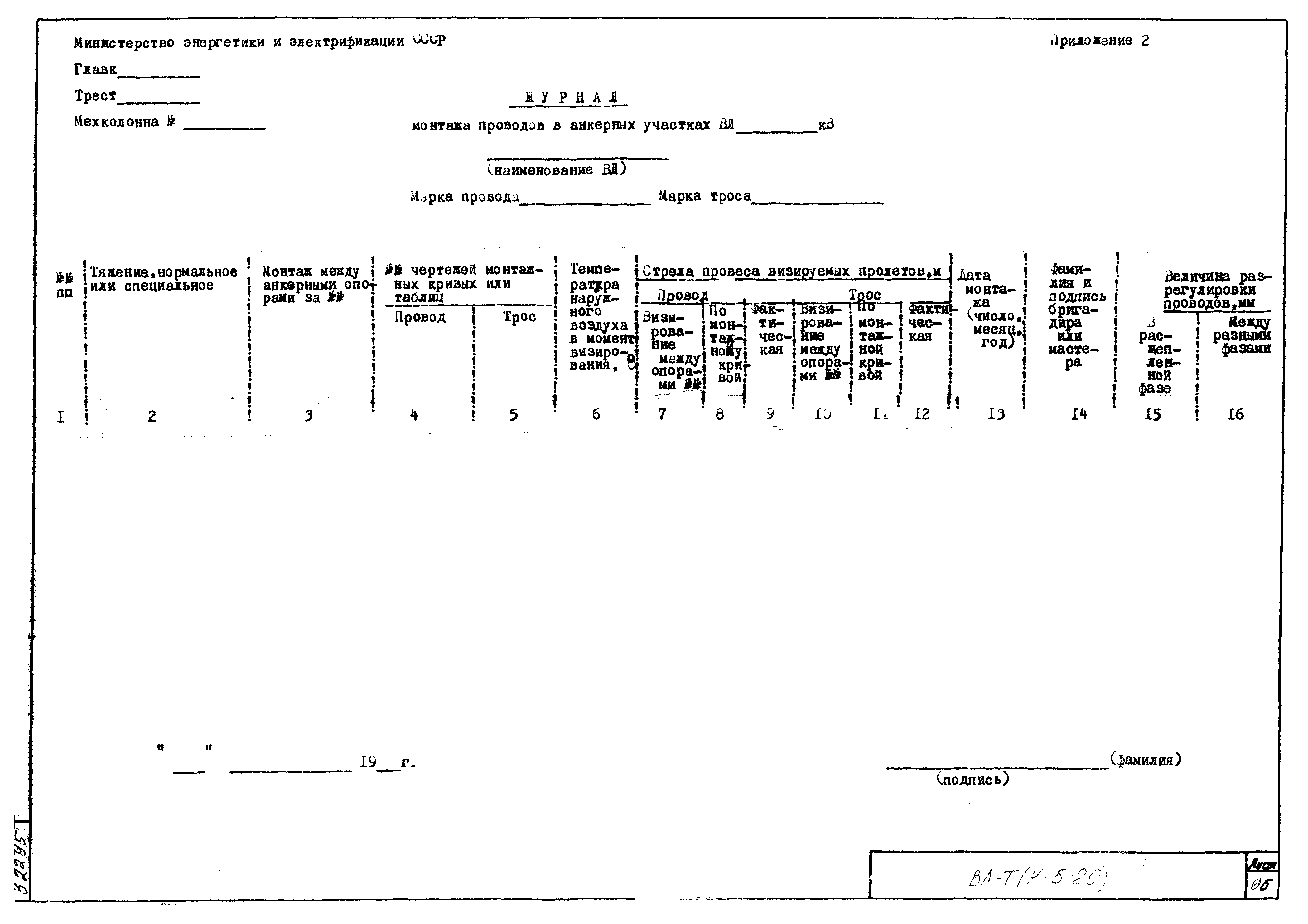 Технологическая карта К-5-29-7