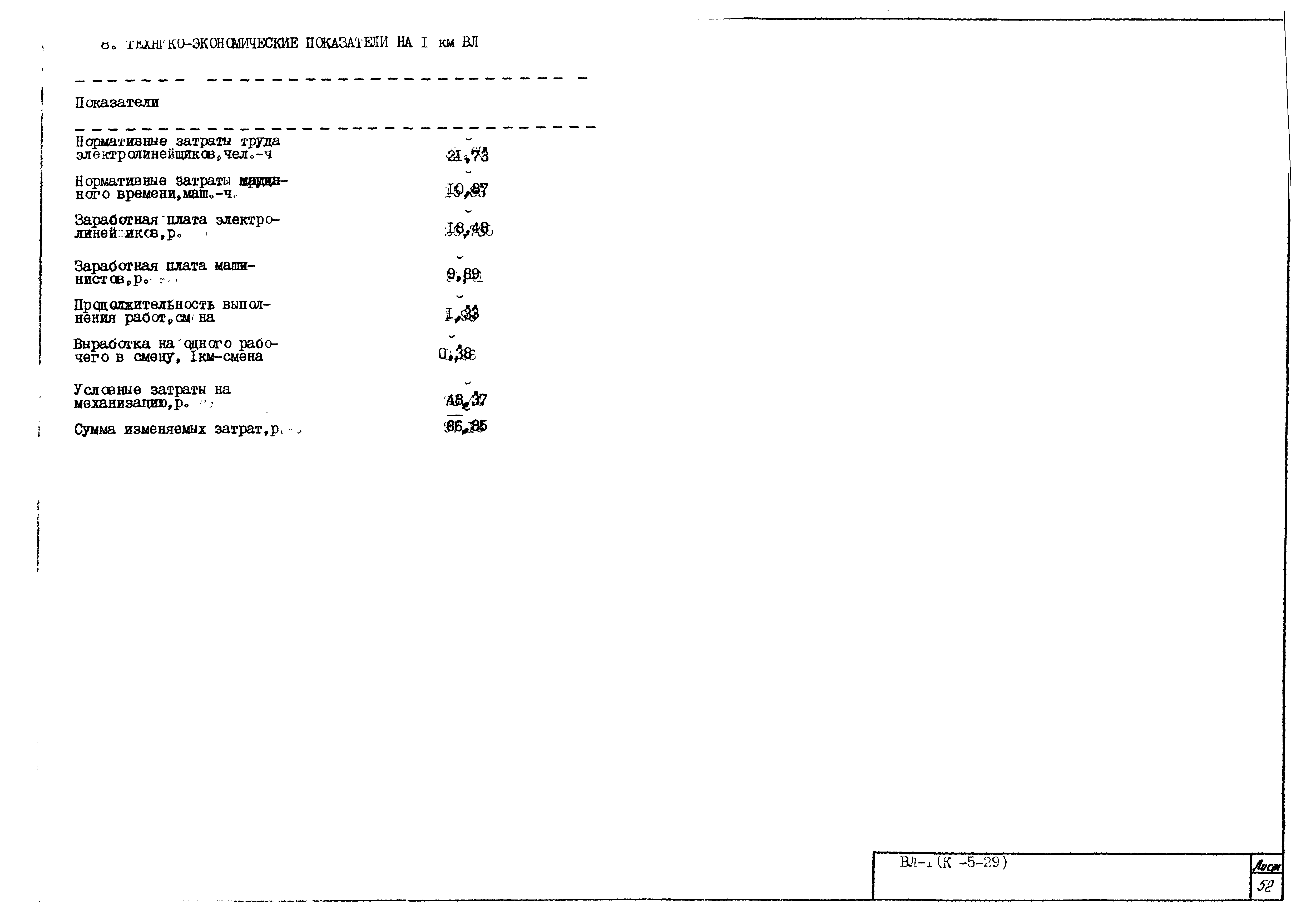 Технологическая карта К-5-29-6