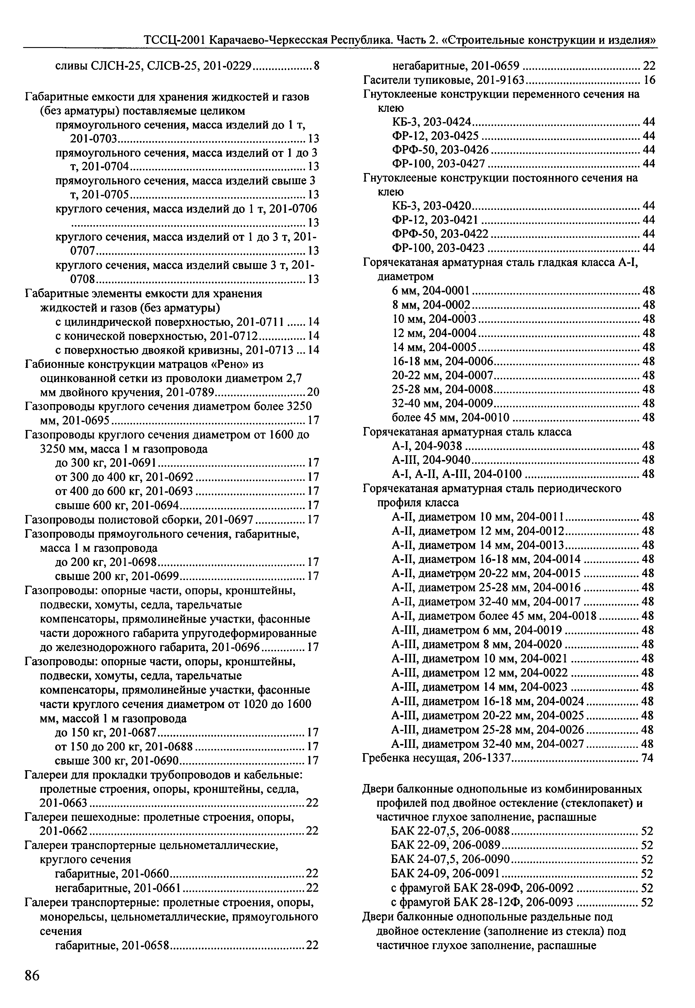 ТССЦ Карачаево-Черкесская Республика 02-2001