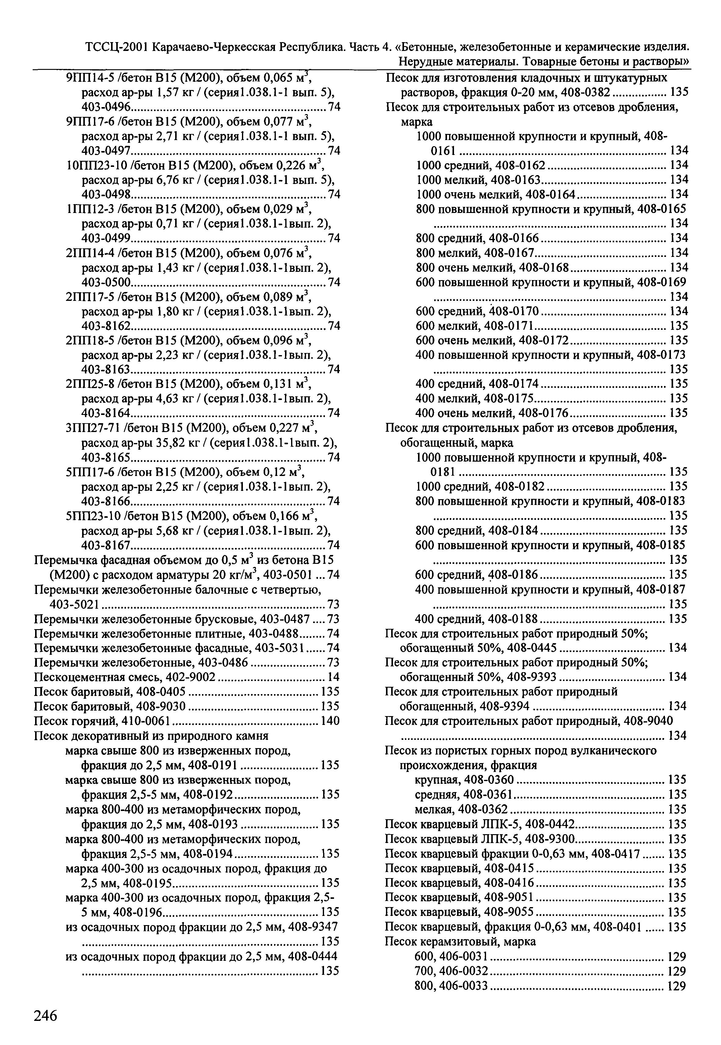 ТССЦ Карачаево-Черкесская Республика 04-2001