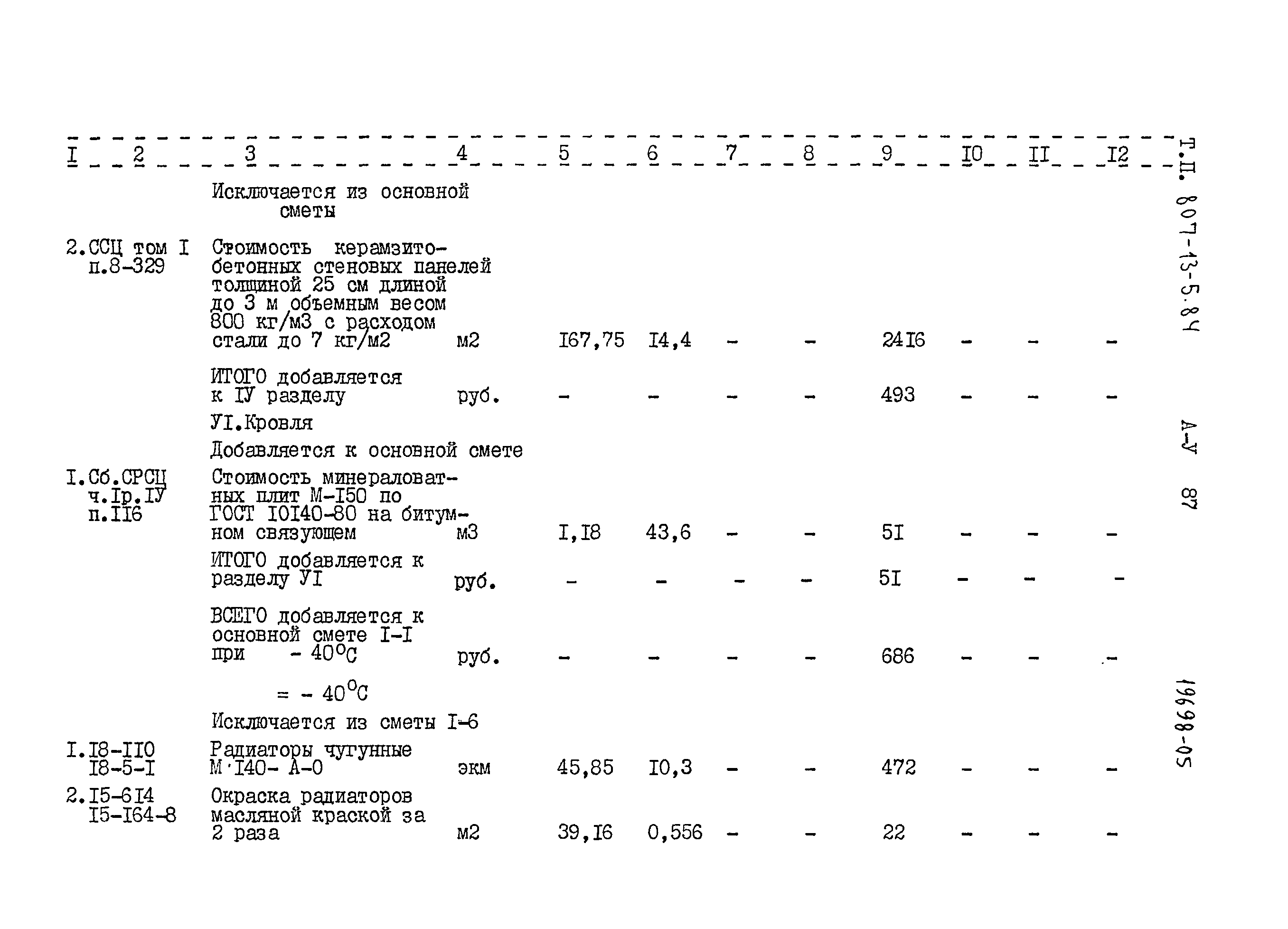 Типовой проект 807-13-5.84