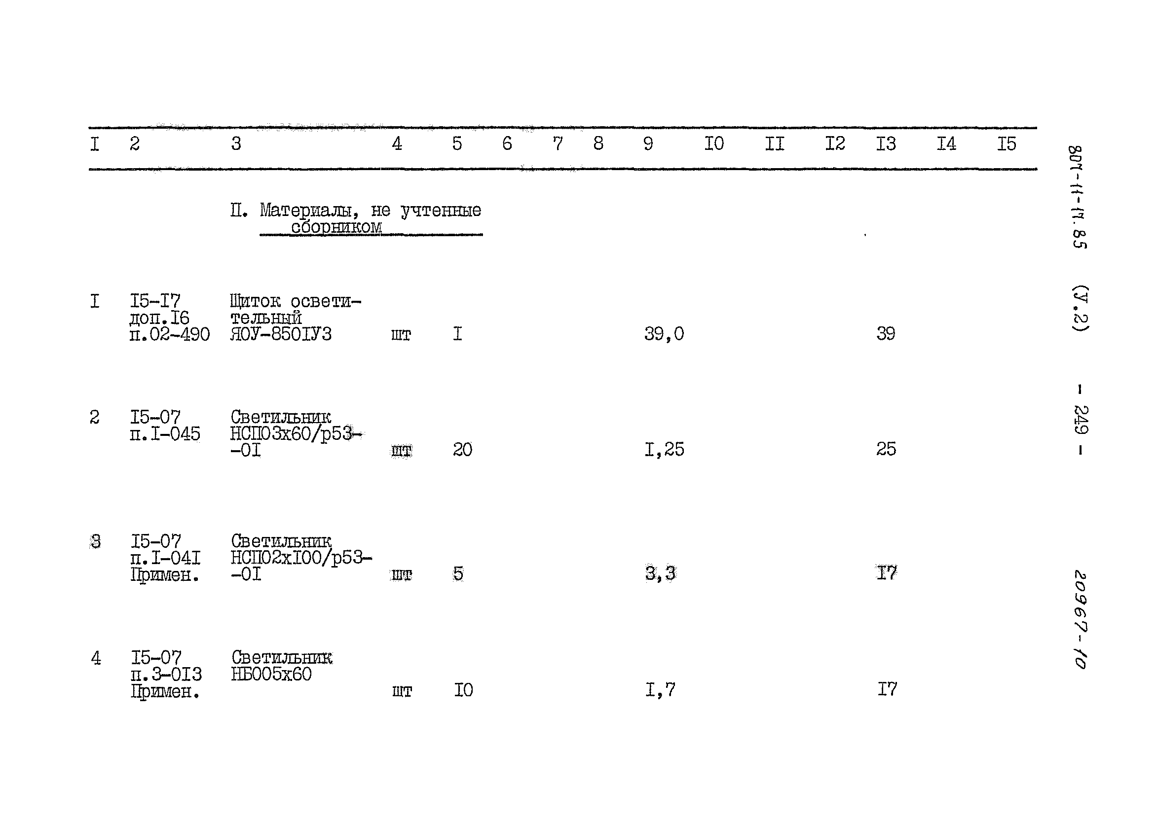 Типовой проект 807-11-17.85