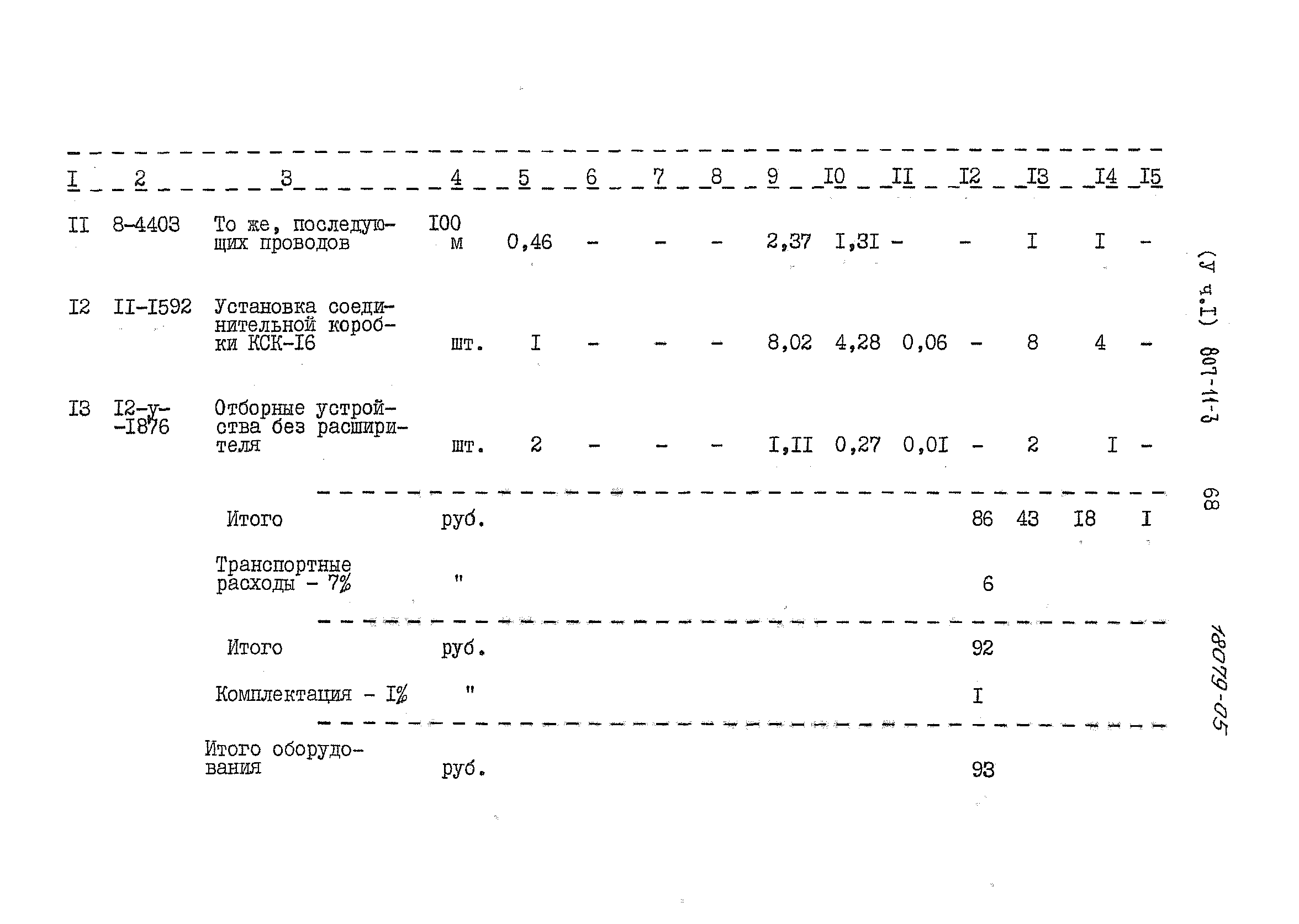 Типовой проект 807-11-3