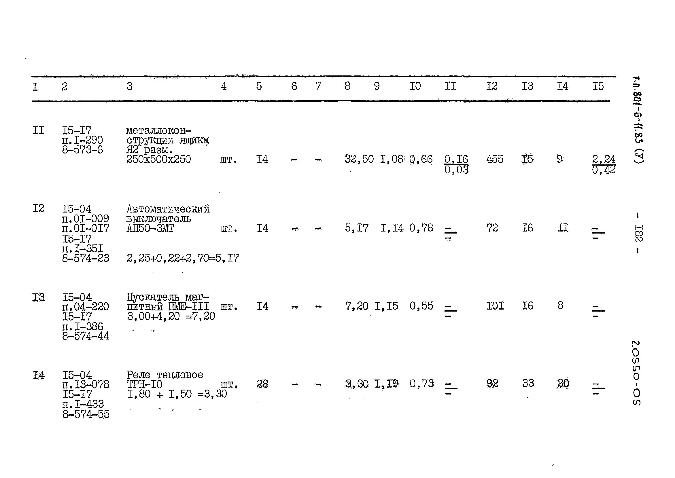 Типовой проект 801-6-11.85