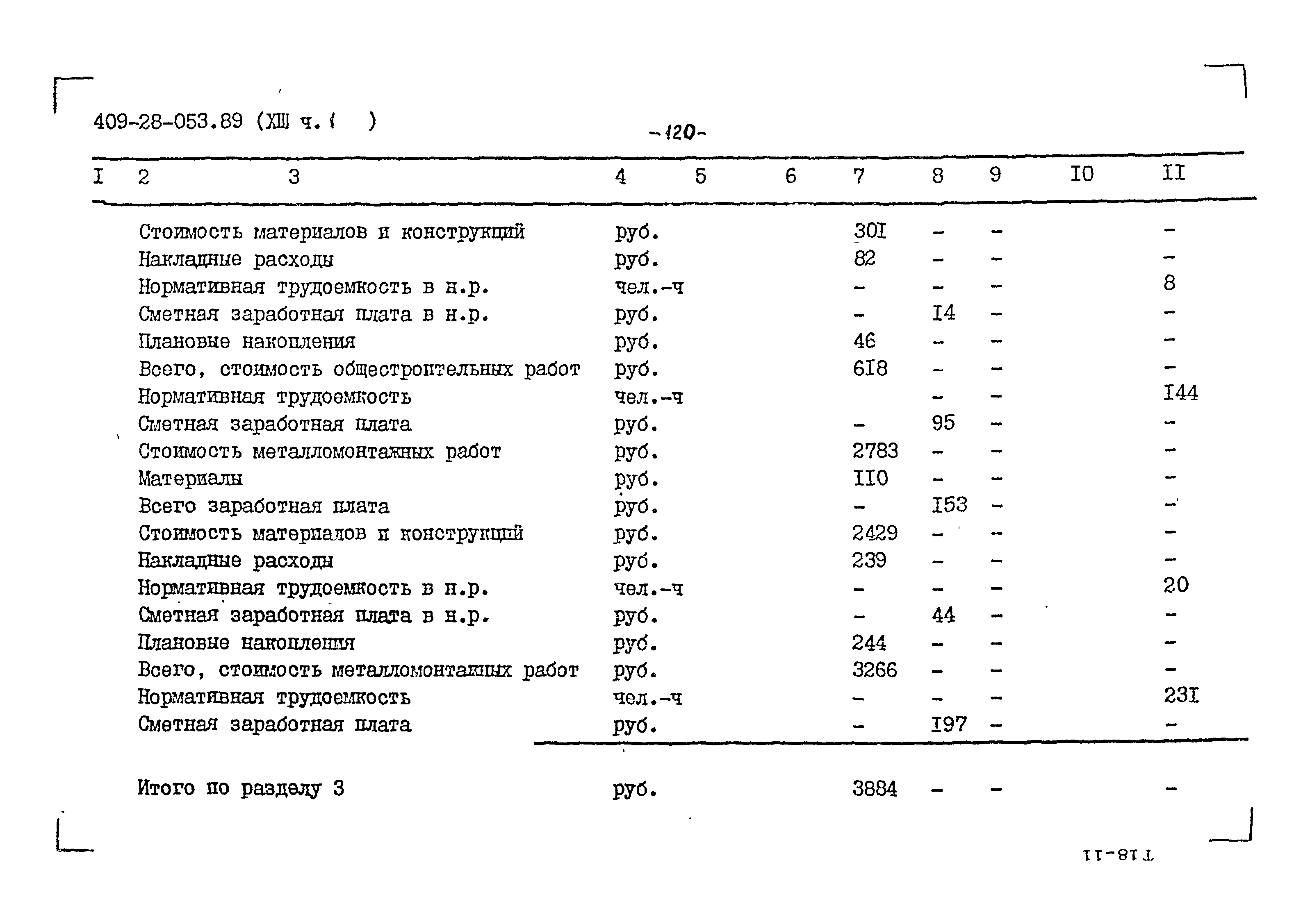 Типовые проектные решения 409-28-053.89