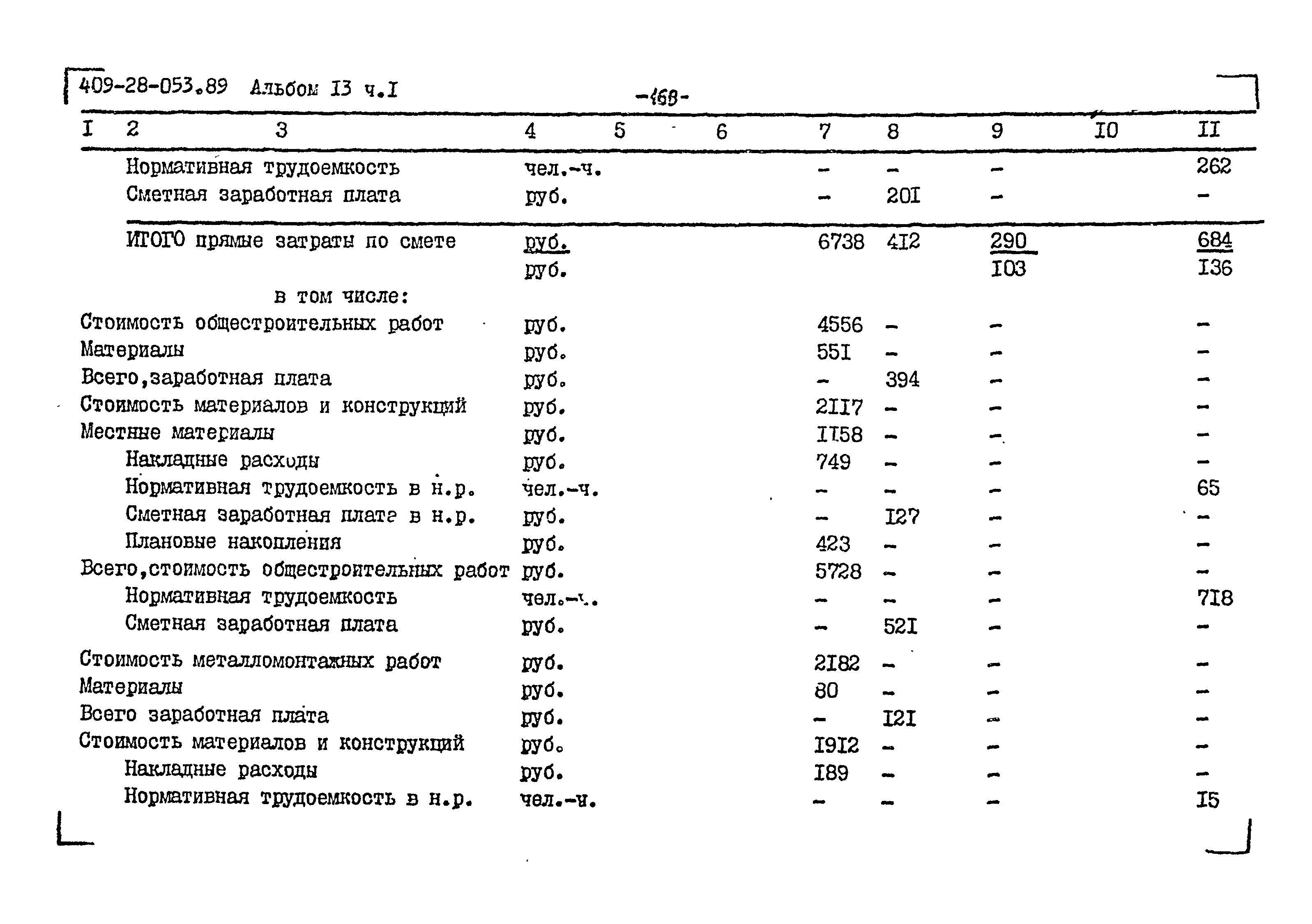 Типовые проектные решения 409-28-053.89