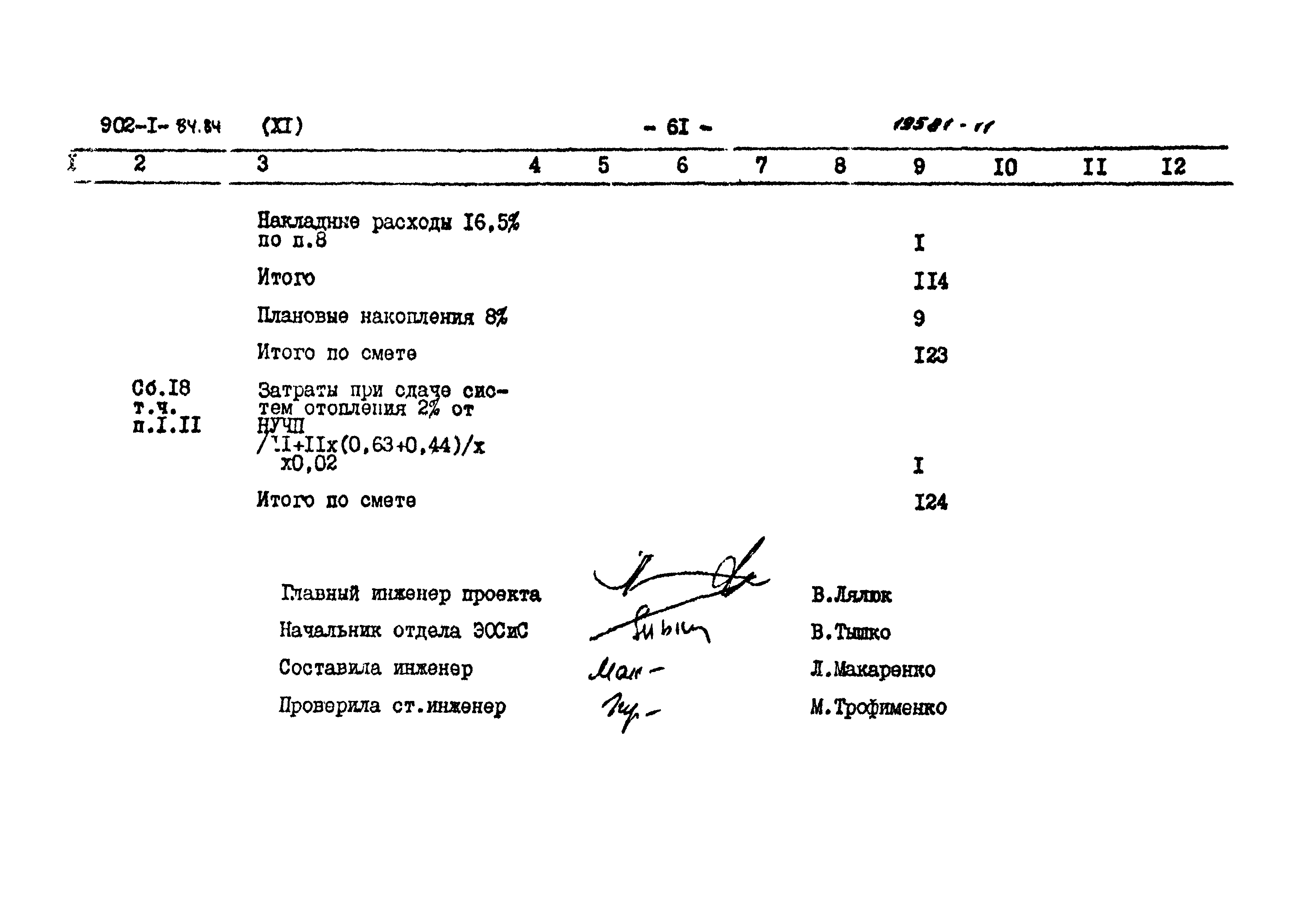 Типовой проект 902-1-84.84