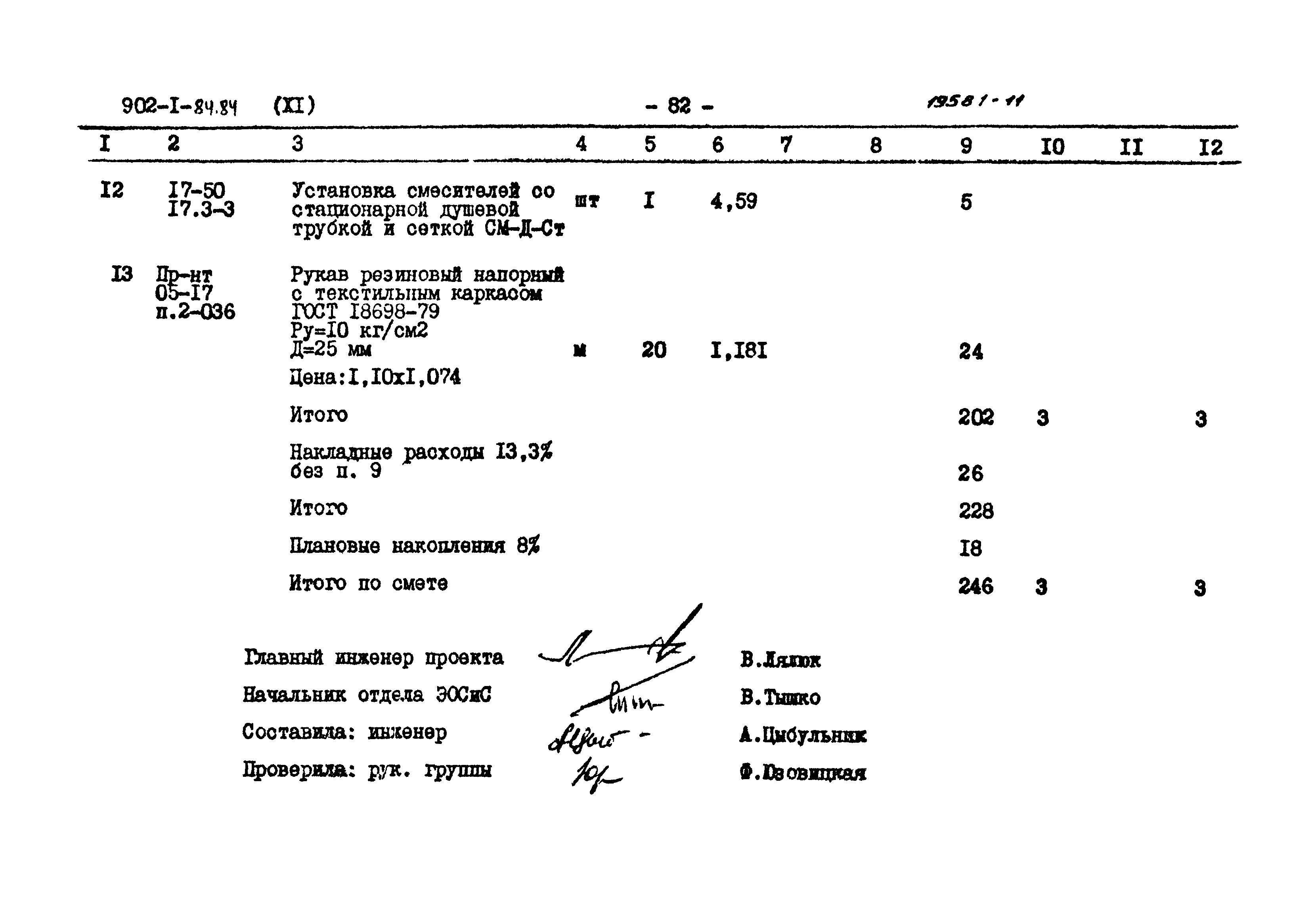 Типовой проект 902-1-84.84
